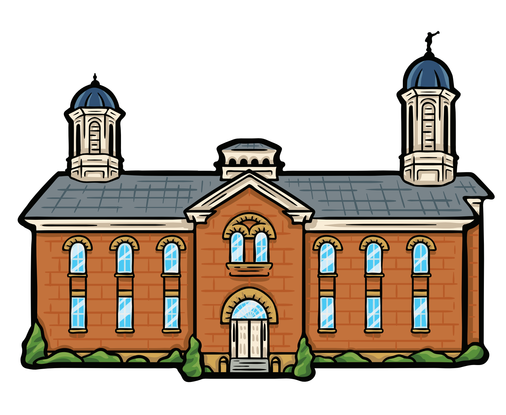 Vernal Temple Sticker, , large image number 0