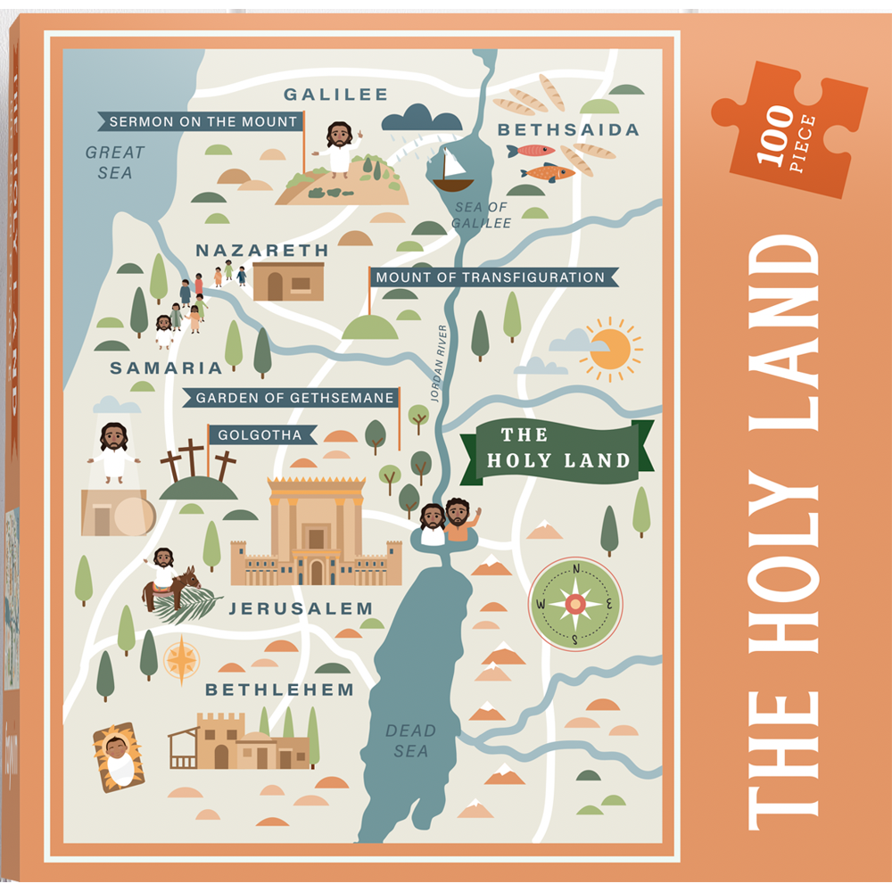 The Holy Land 100 Piece Puzzle,  The Holy Land 100 Piece Puzzle