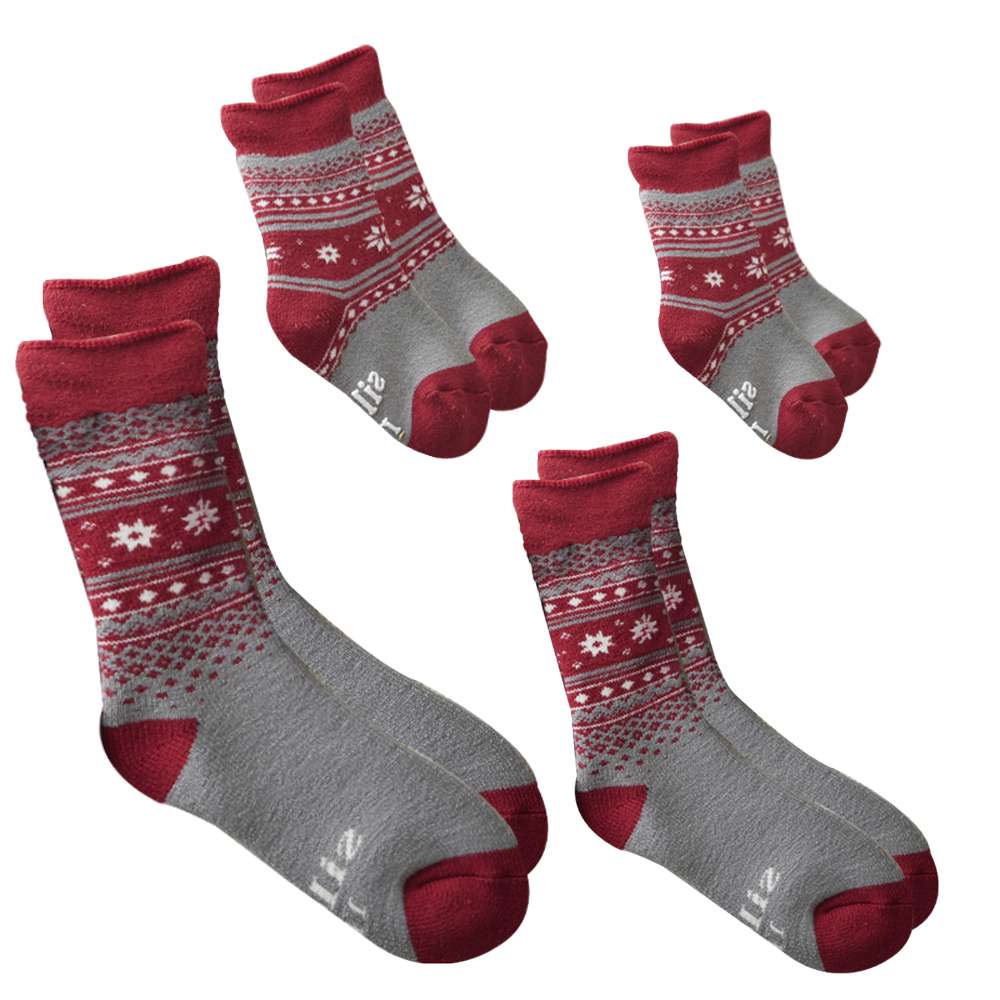 Silent Night, Cozy Night Christmas Socks, , large image number 0