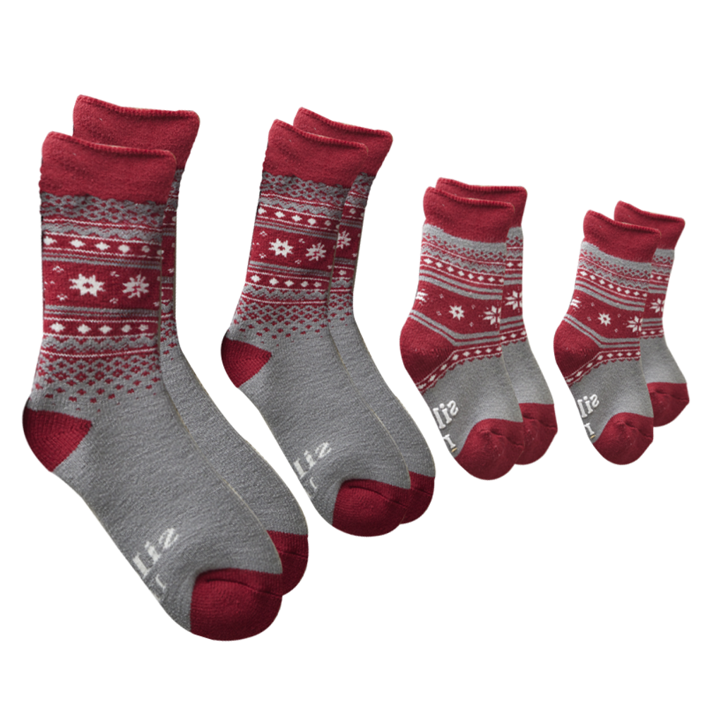 Silent Night, Cozy Night Christmas Socks, , large image number 2