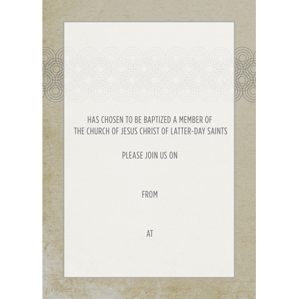 Baptism Invitations, , large image number 0