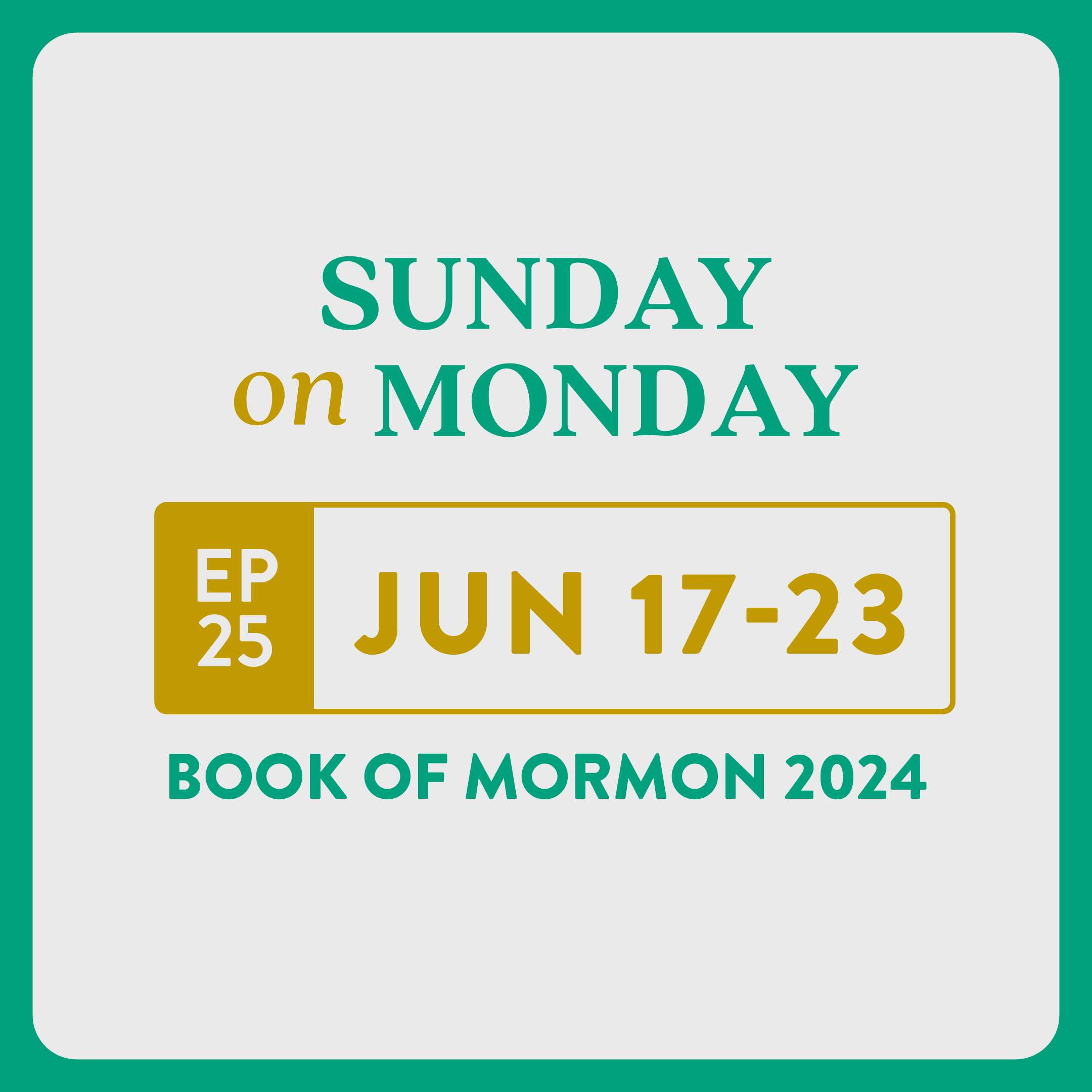 #25 Alma 8-12: Rejoice