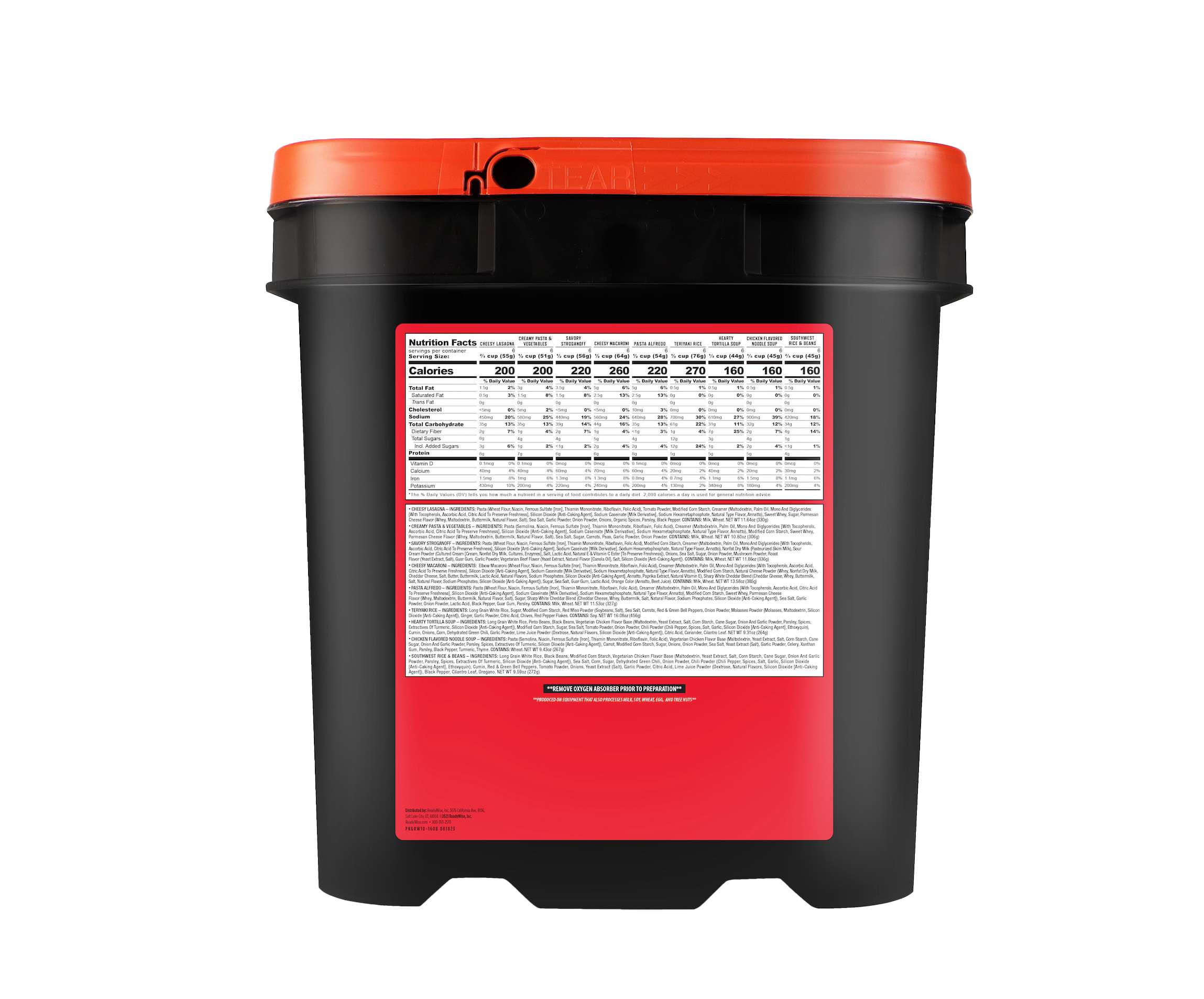 60 Serving Entr&eacute;e Only Grab and Go Food Kit, , large image number 10