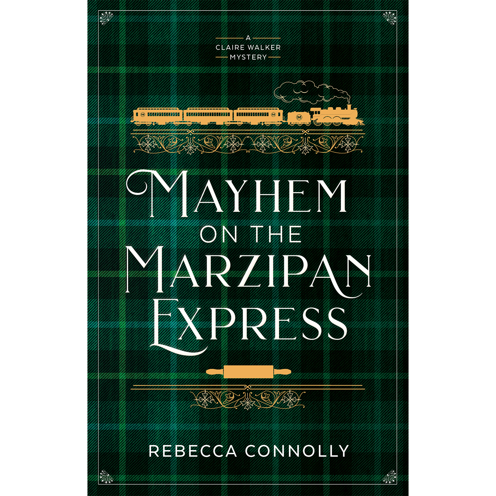 Mayhem on the Marzipan Express (Claire Walker Mystery, Book 2)