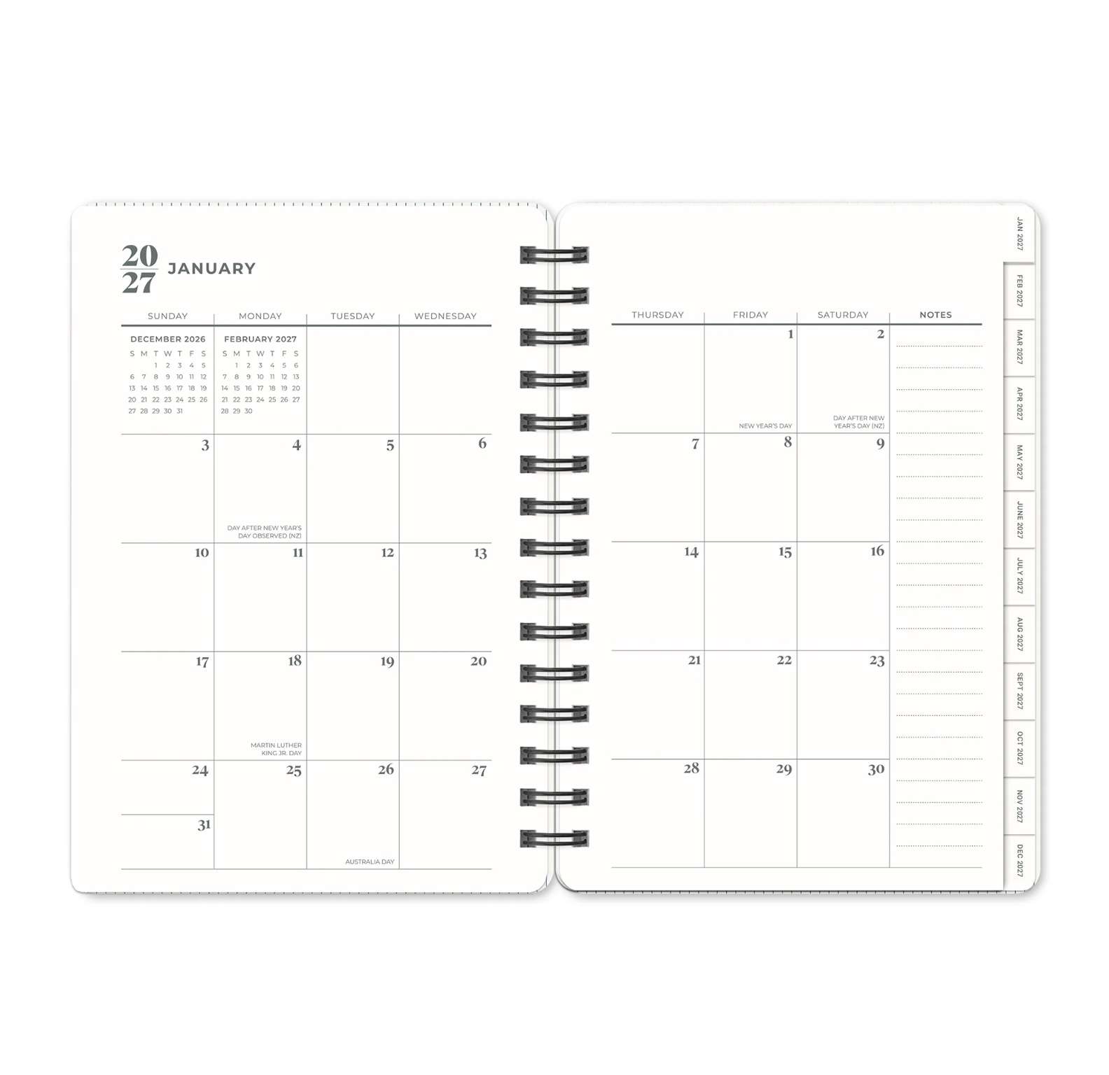 2027 Leisure Blue Agatha 17-Month Planner, , large image number 3