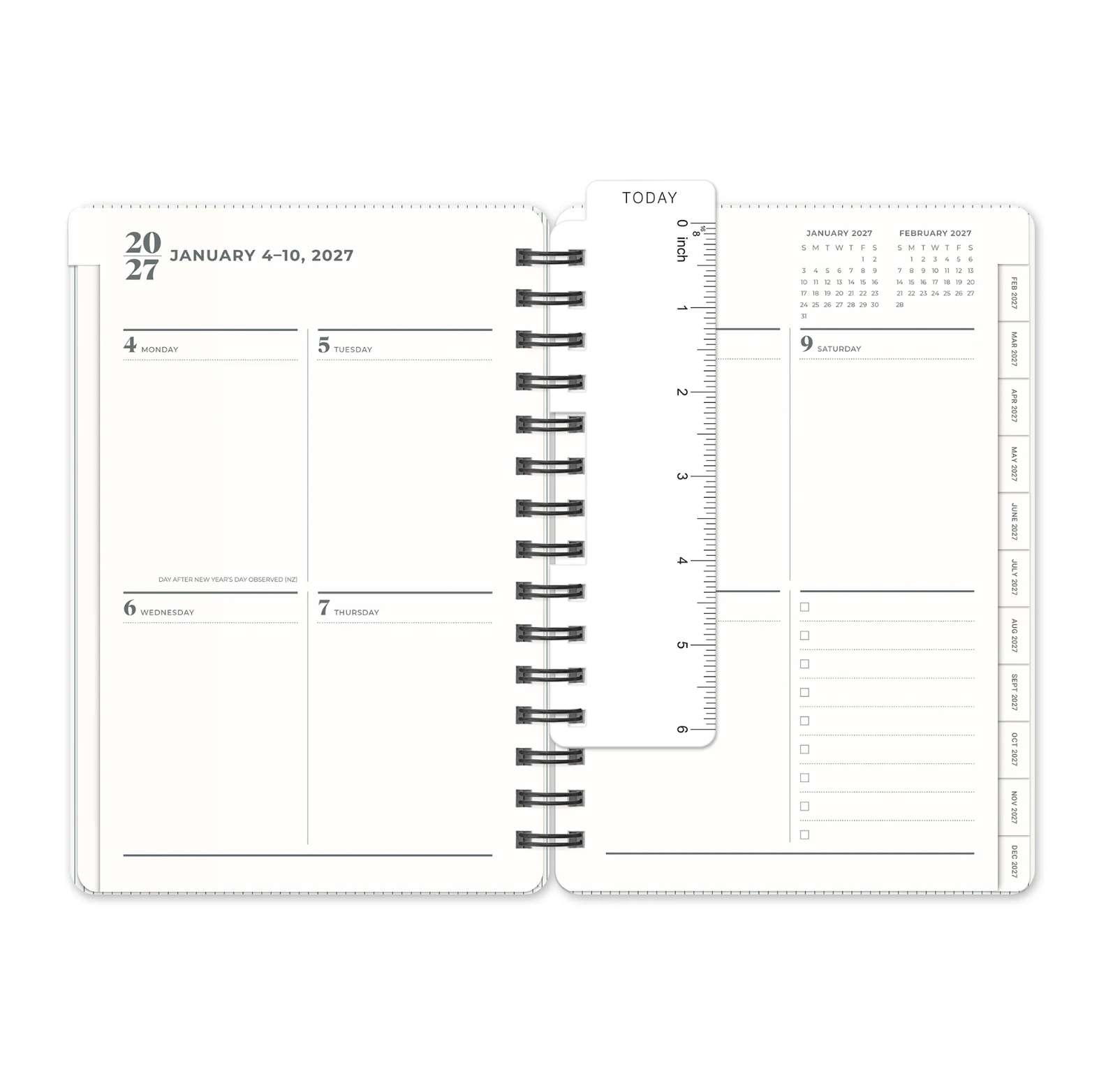 2027 Leisure Blue Agatha 17-Month Planner, , large image number 4