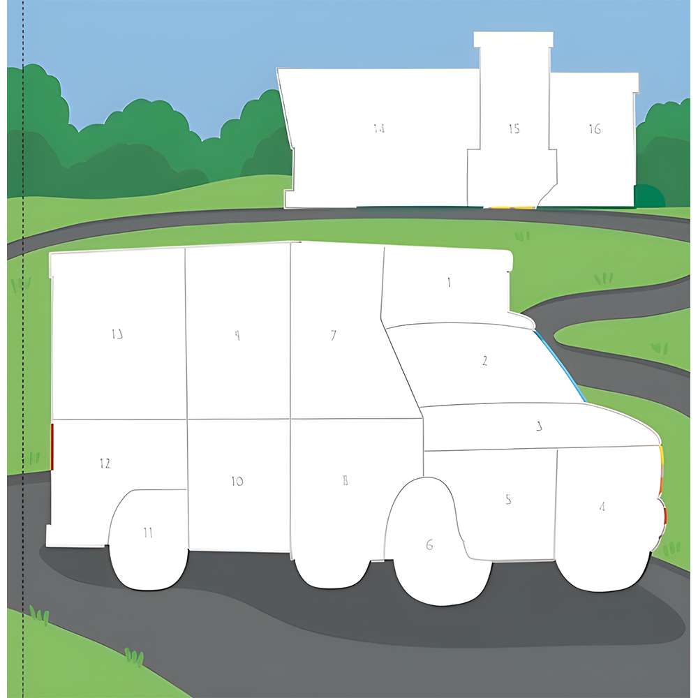 My First Color-By-Sticker Book Cars, Trucks, & Trains, , large image number 8