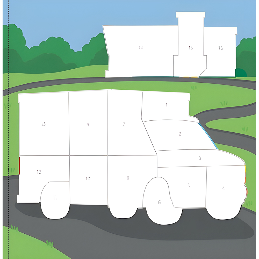 My First Color-By-Sticker Book Cars, Trucks, & Trains, , large image number 8