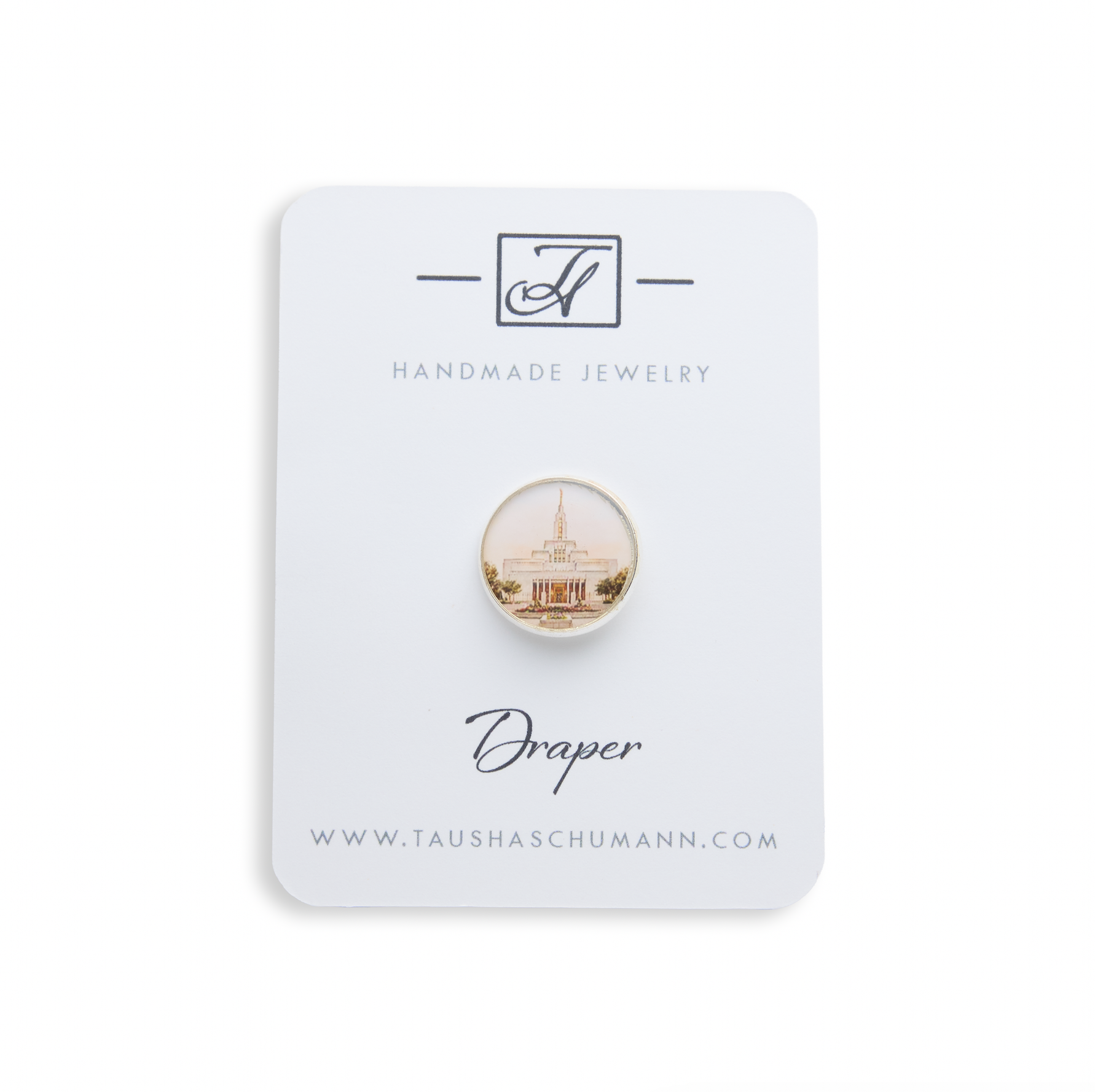 Draper Utah Temple Pin