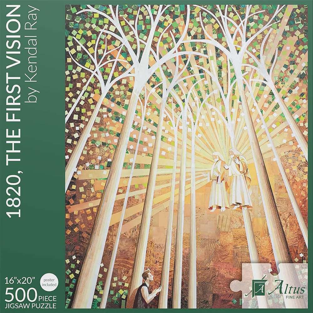 1820, The First Vision 500 Piece Puzzle