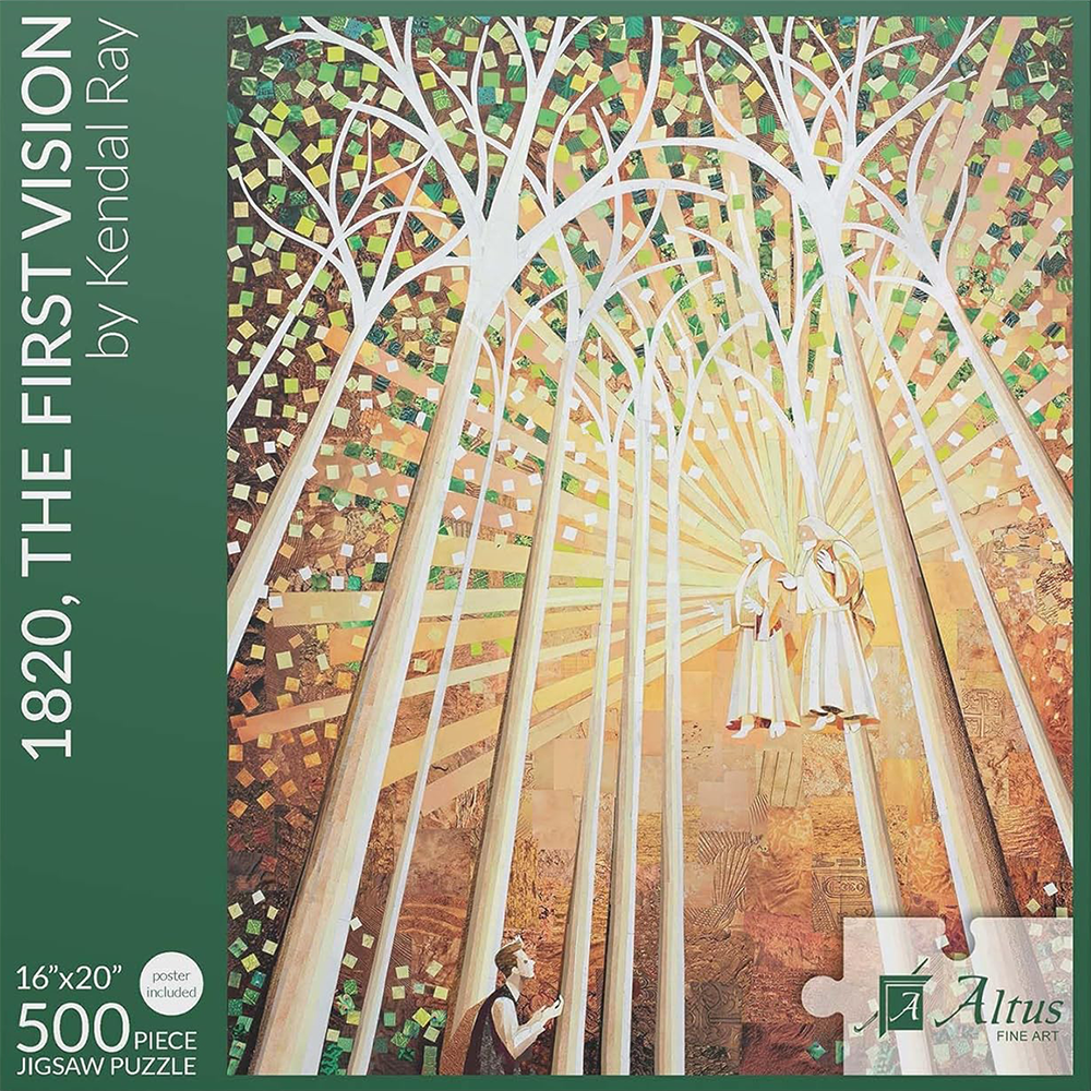 1820, The First Vision 500 Piece Puzzle