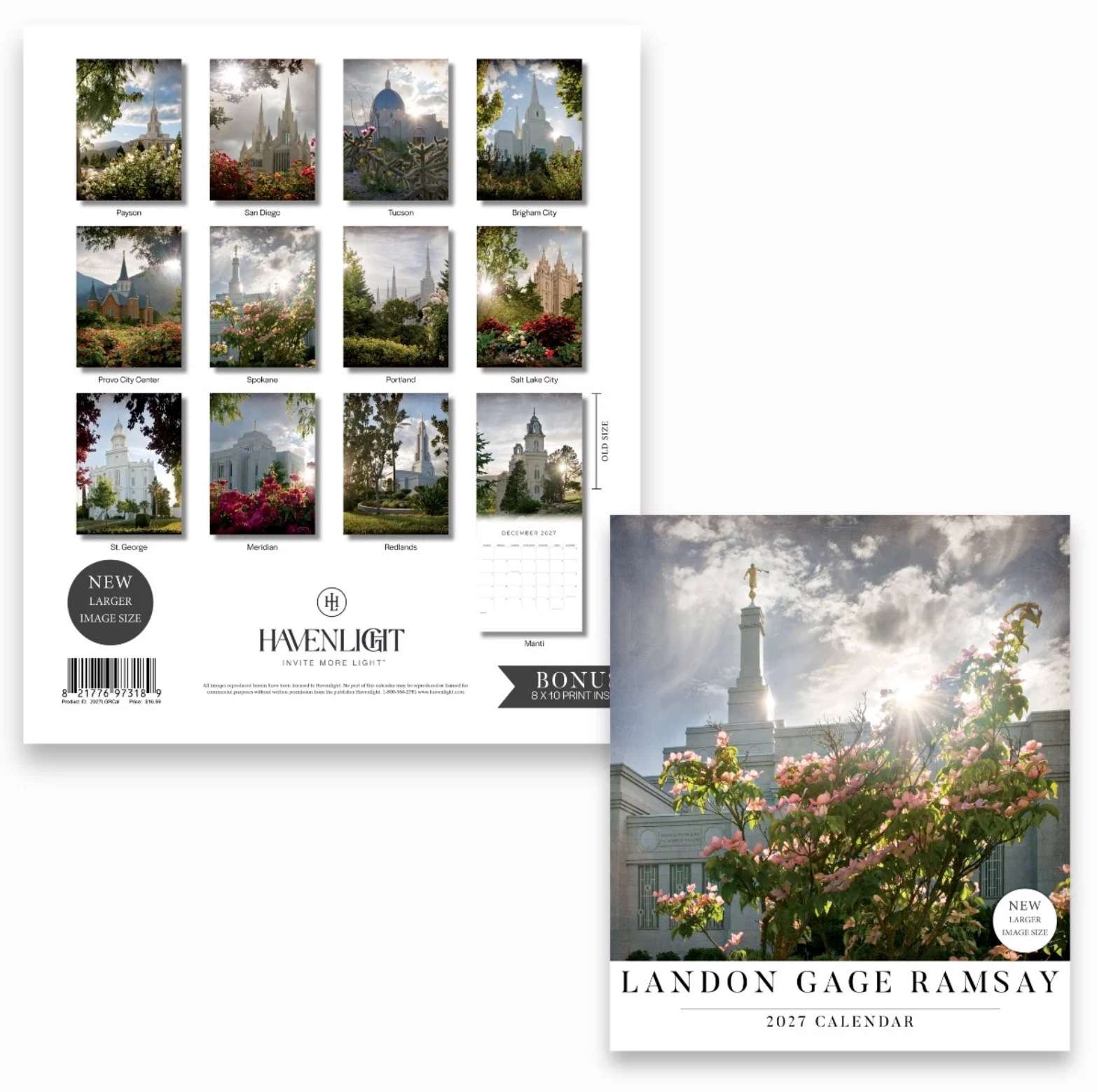 2027 Landon Gage Ramsay Wall Calendar