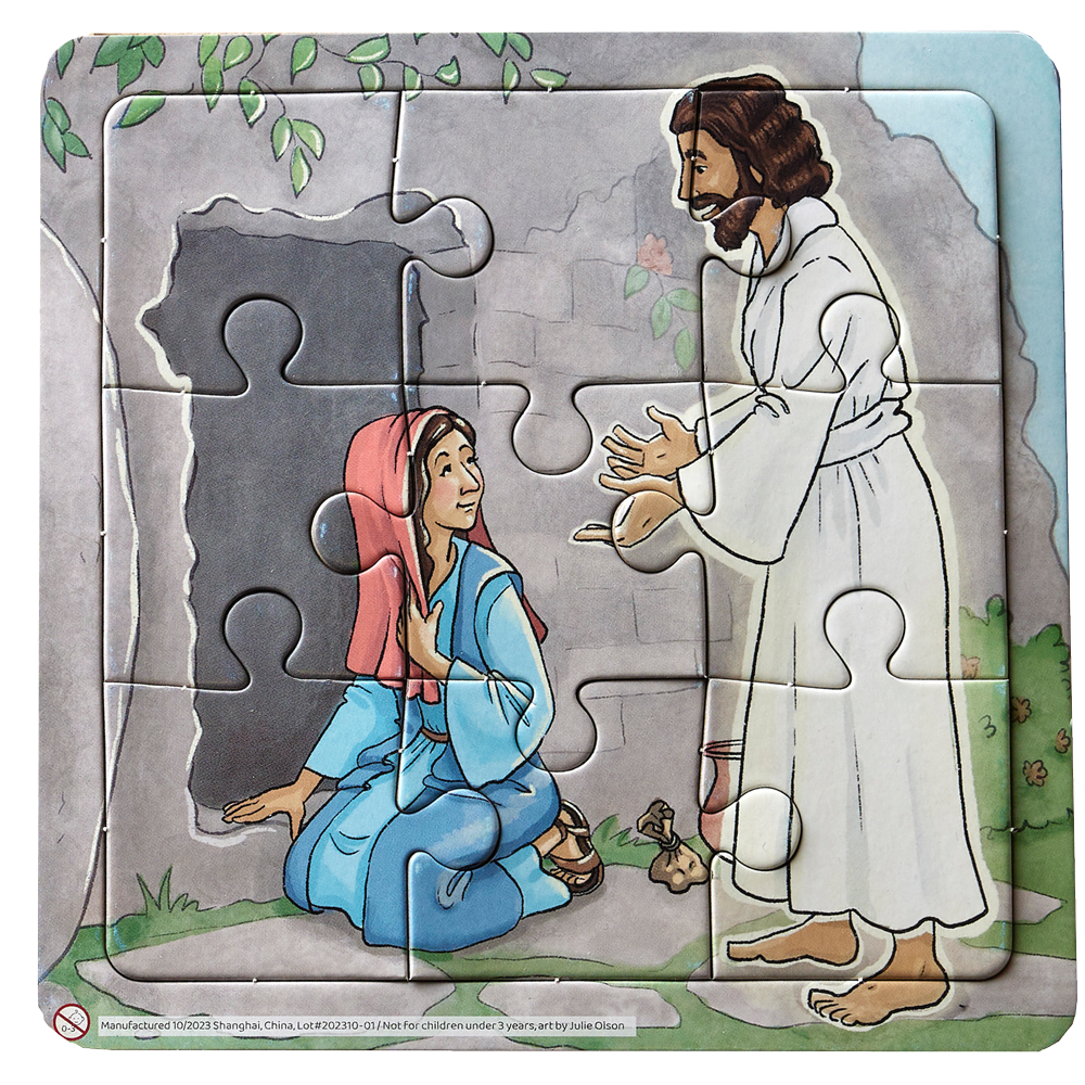 At the Tomb 9 Piece Puzzle, , large