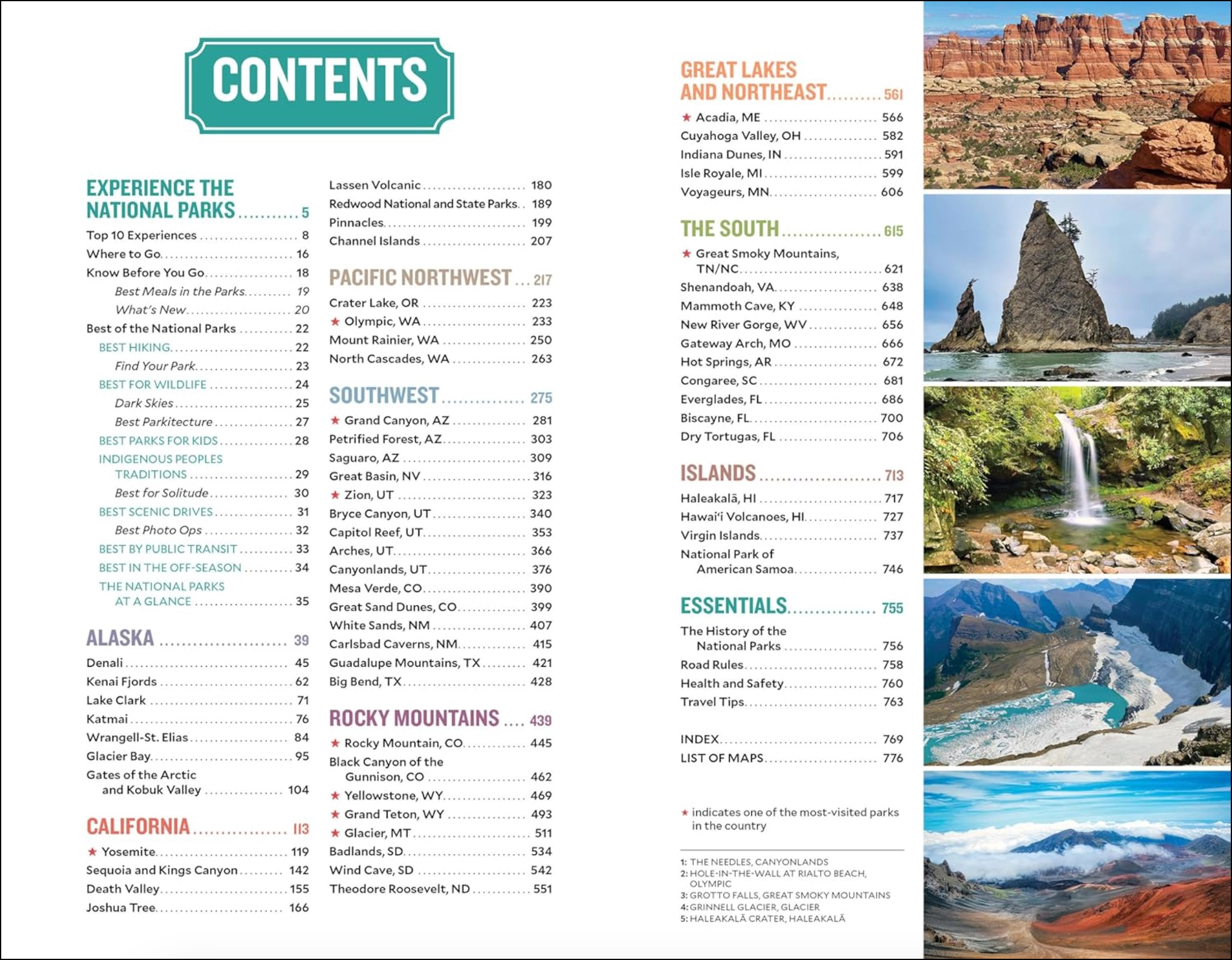 Moon USA National Parks, , large