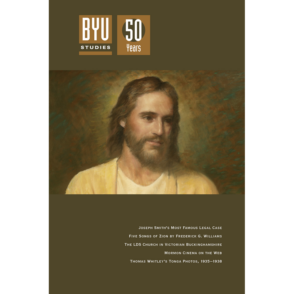 BYU Studies Vol. 48: Issue 2,  BYU Studies Vol. 48: Issue 2
