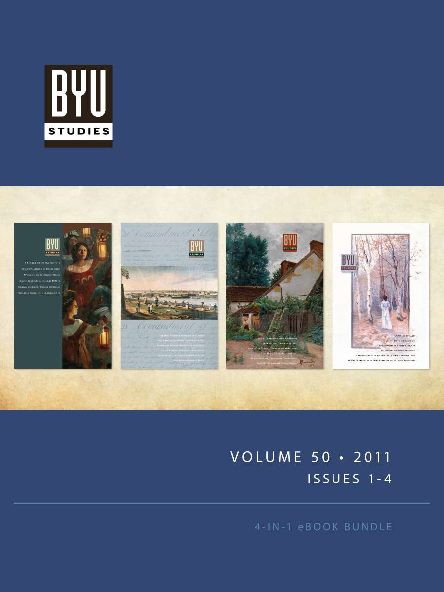 BYU Studies Vol. 50: Issues 1-4, , large image number 0