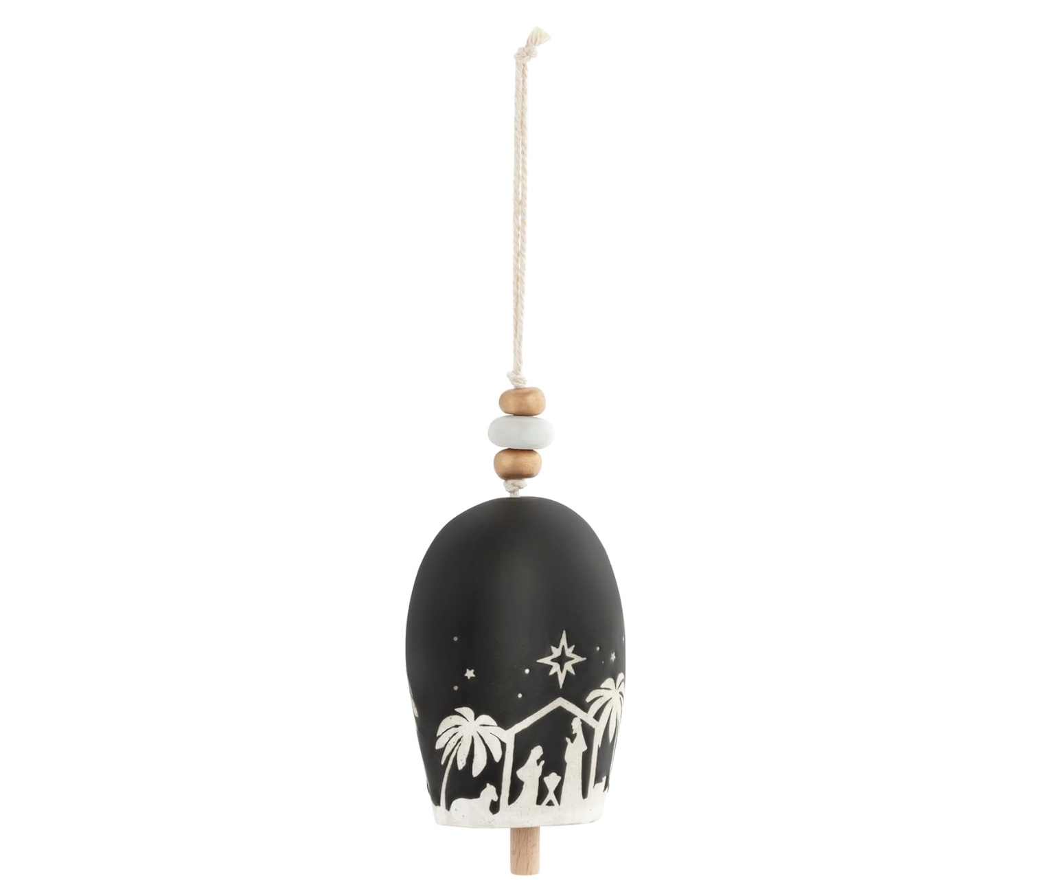 Holiday Bell Nativity Ornament
