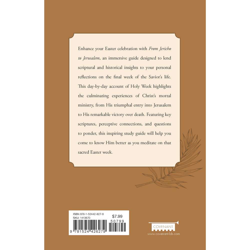 From Jericho To Jerusalem 7