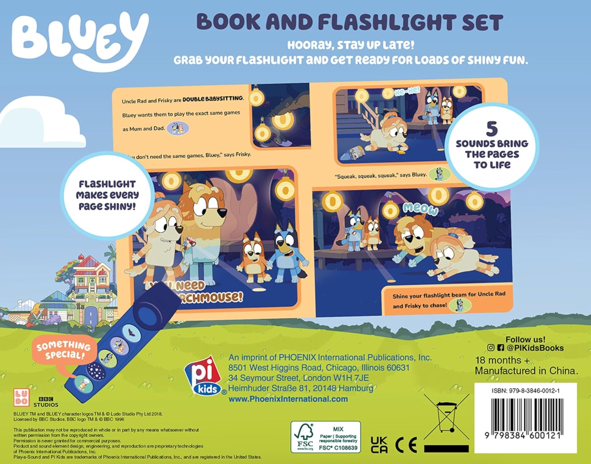 Bluey Oooh, Shiny! Flashlight Adventure Box Set, , large image number 2