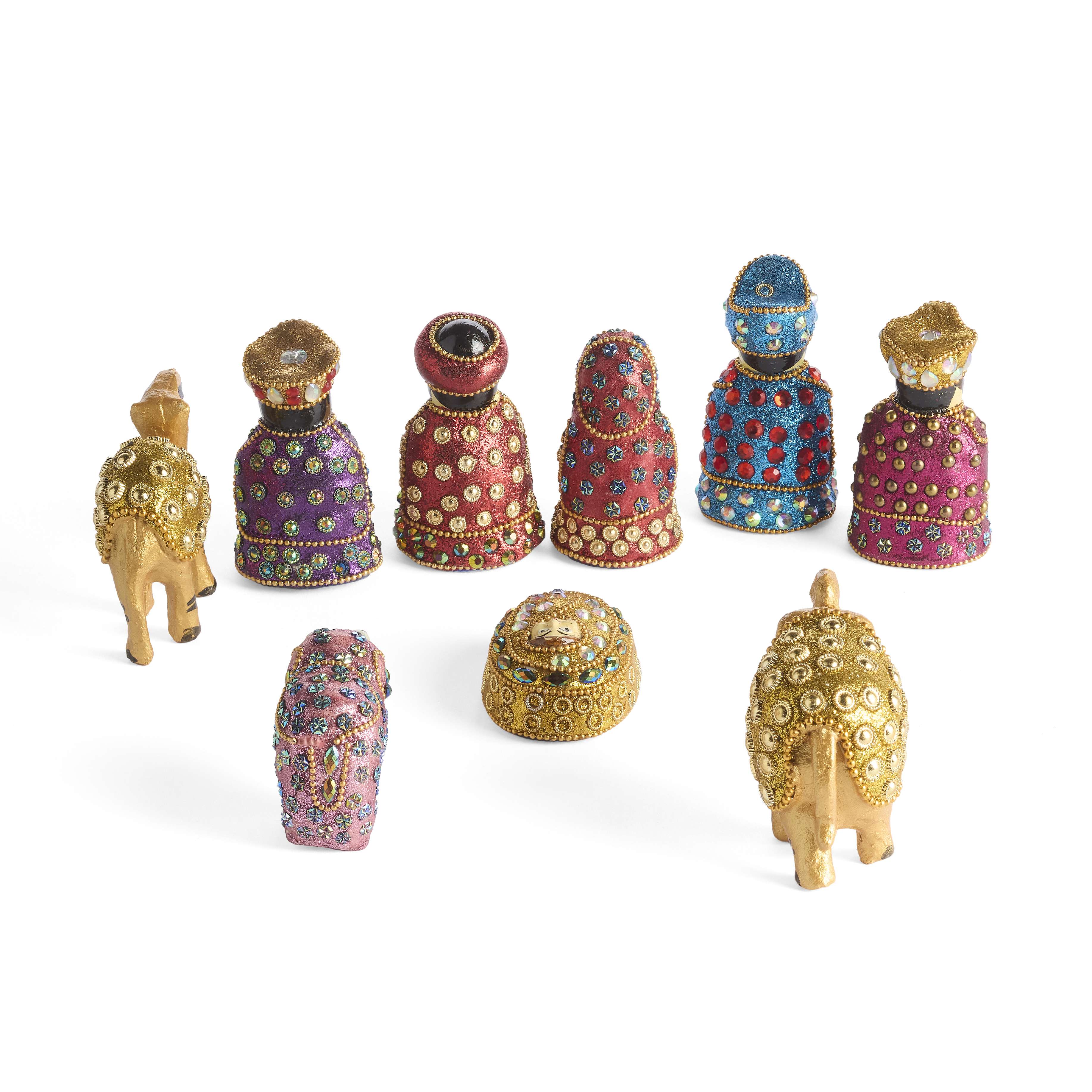 India Ornate Colorful Nativity, , large image number 2