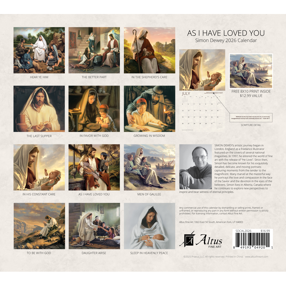 2026 As I Have Loved You Calendar, , large image number 6
