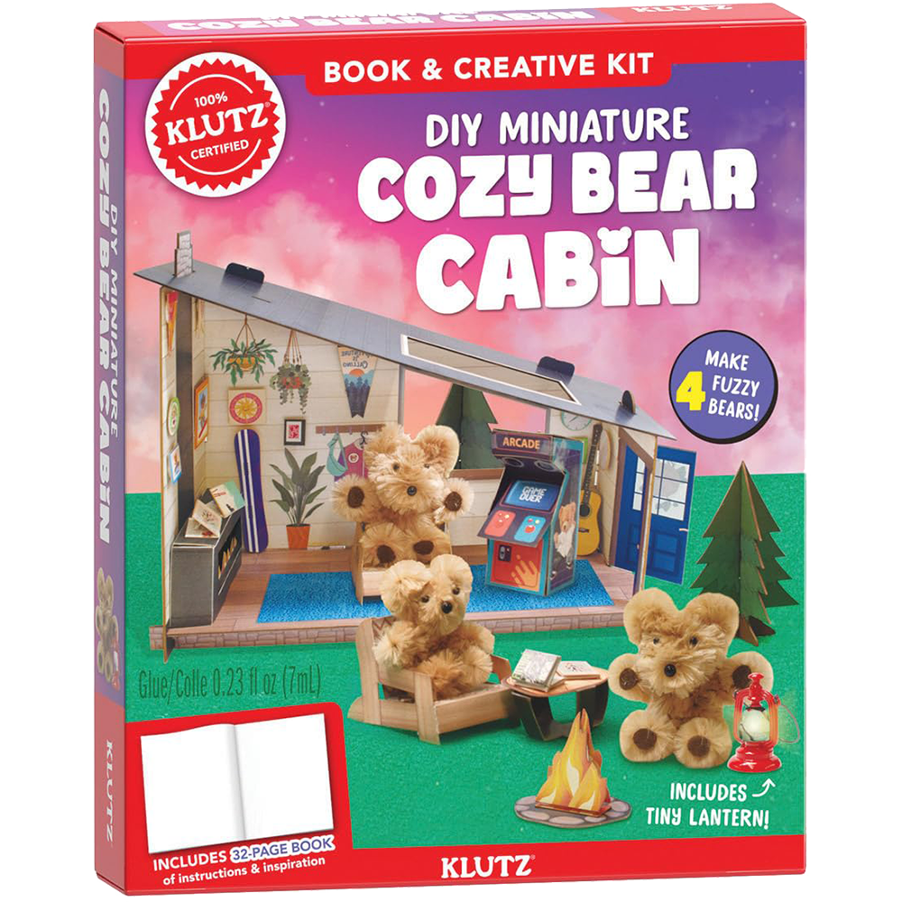 DIY Miniature Cozy Bear Cabin