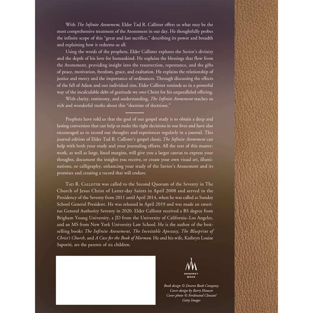 The Infinite Atonement, Journal Edition 7