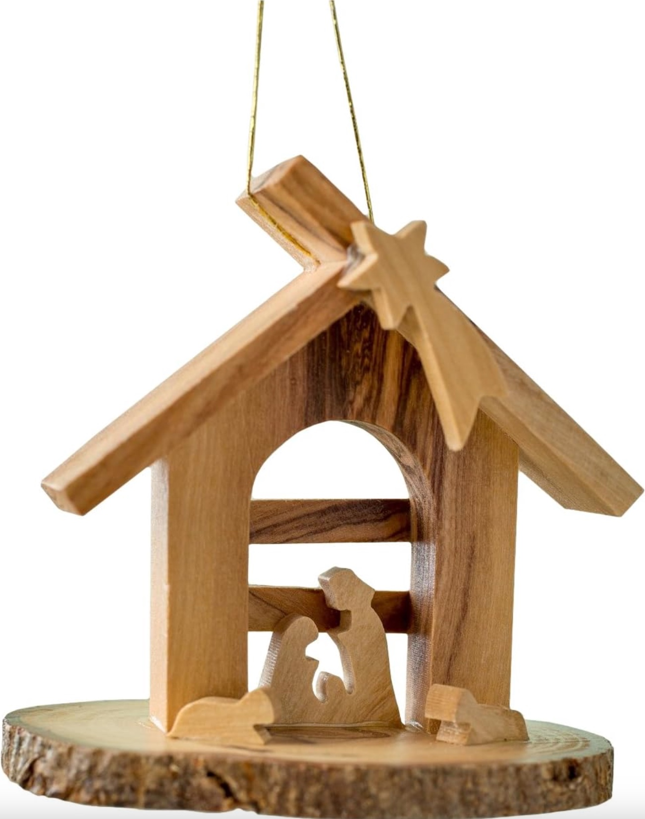 Under Manger Nativity Ornament