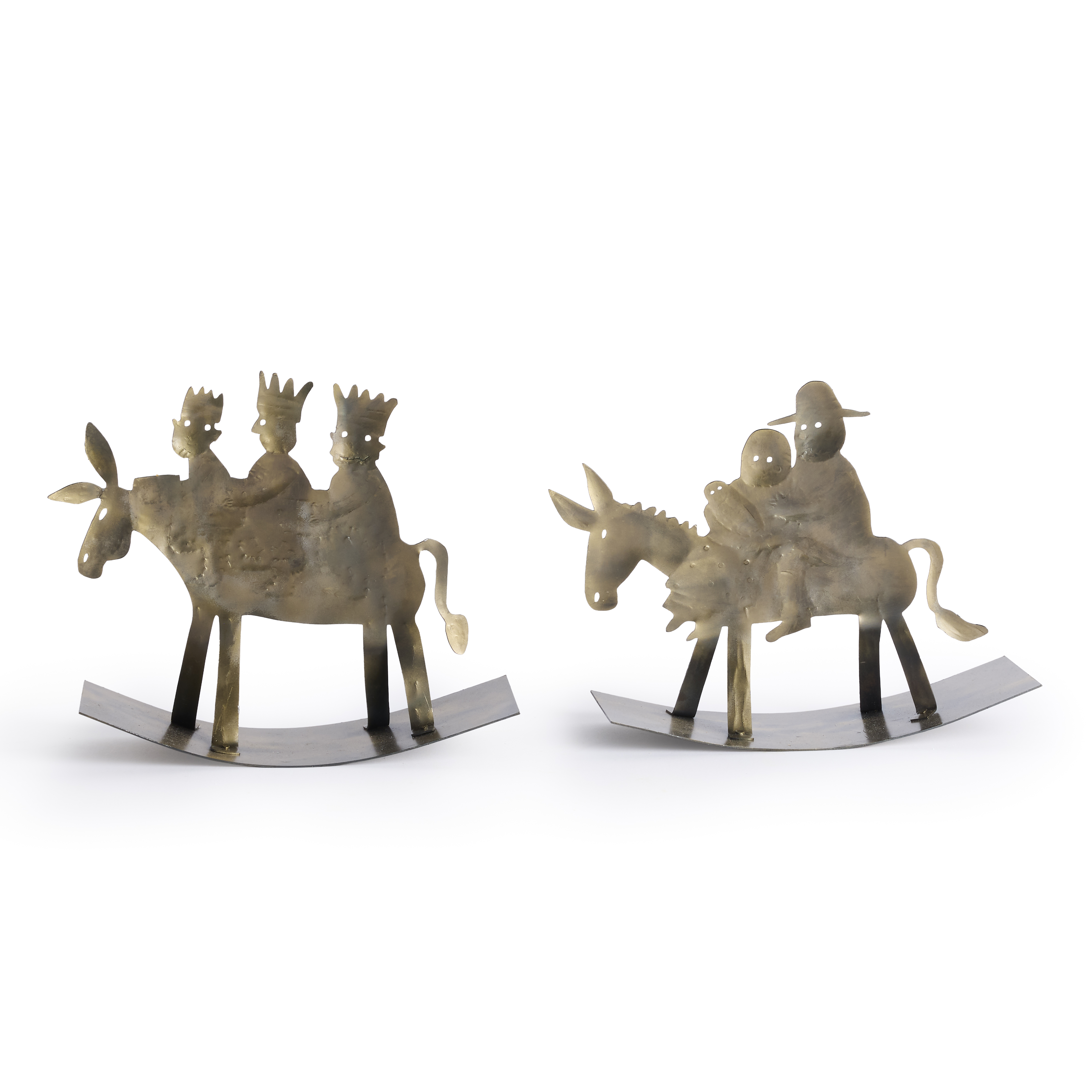 India Hand-Cut Rocking Nativity, , large image number 2