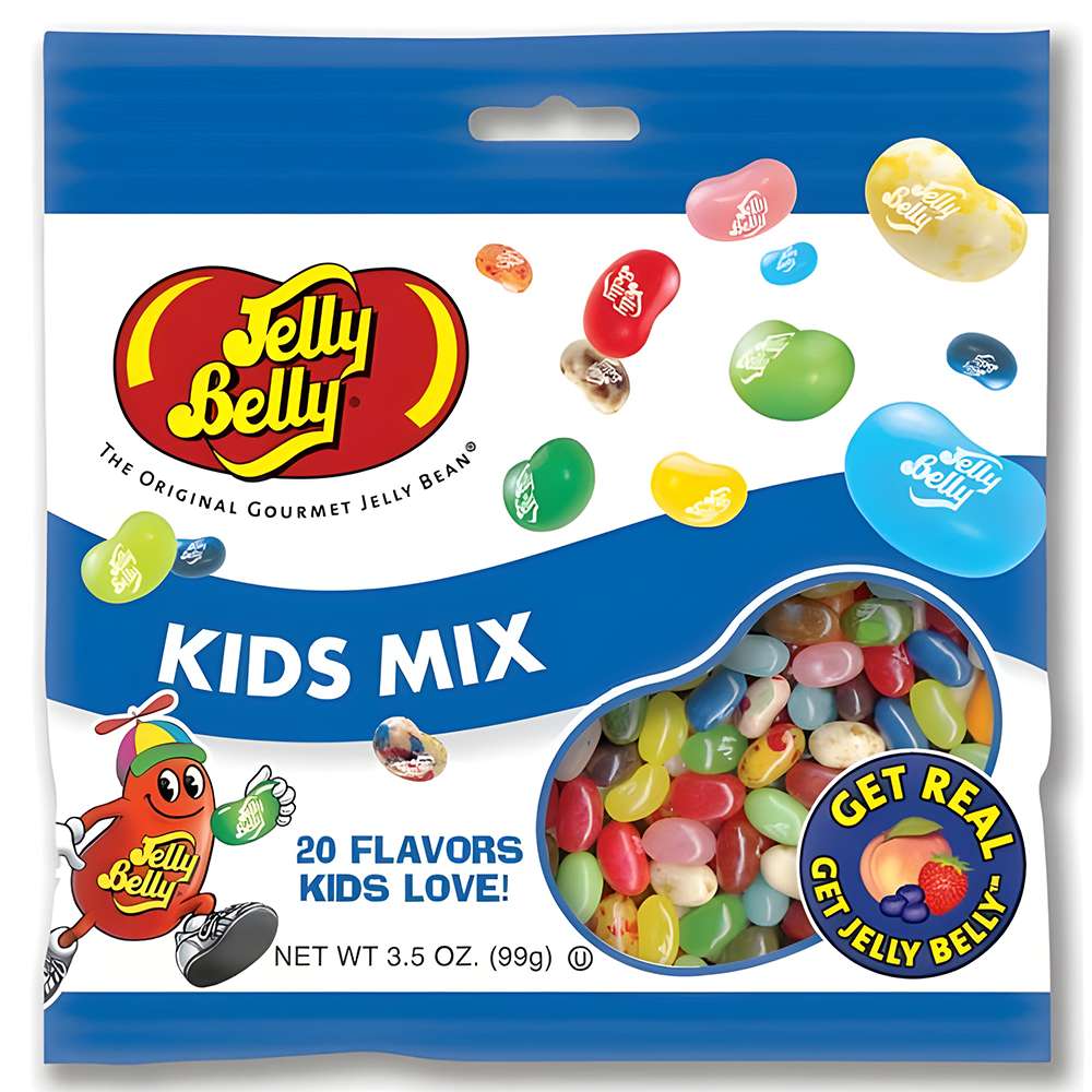 Jelly Belly Bagged Kids Mix 3.5 Oz Bag, , large image number 0