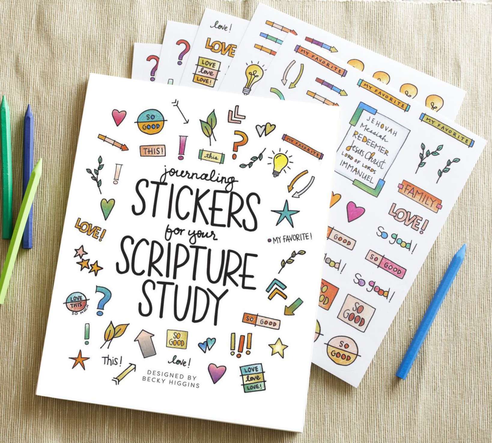 Journaling Stickers for Your Scripture Study, , large image number 0