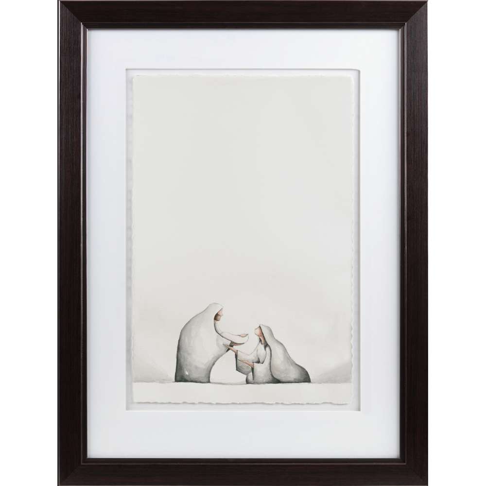 Love's Pure Light, Holy Family (30x22 Framed)