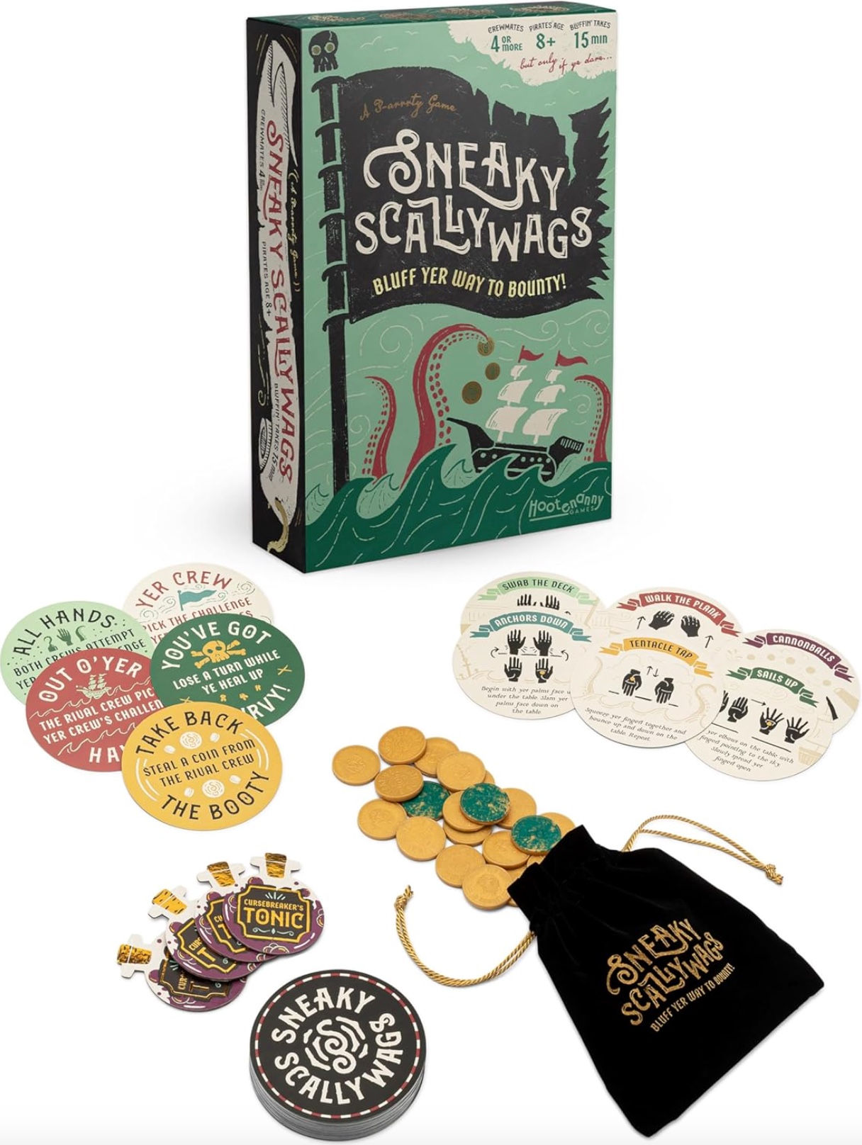 Sneaky Scallywags Game, , large