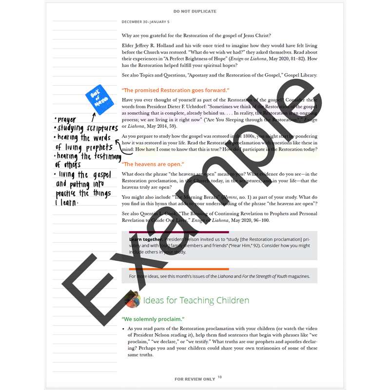 Come, Follow Me - For Home & Church, Doctrine and Covenants 2025 Journal Edition, , large image number 2