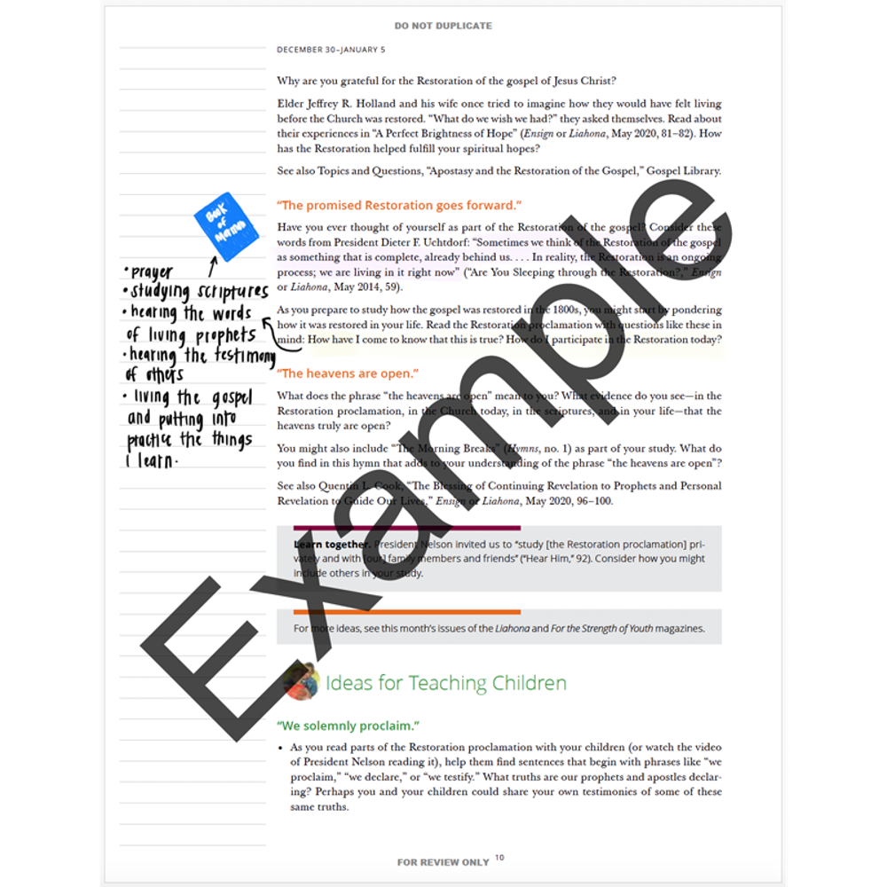 Come, Follow Me - For Home & Church, Doctrine and Covenants 2025 Journal Edition, , large image number 4