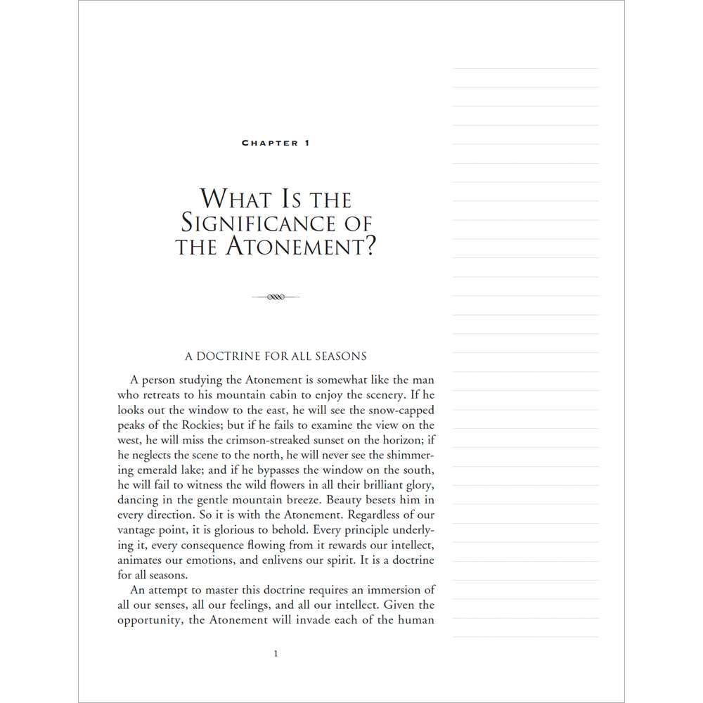 The Infinite Atonement, Journal Edition 5