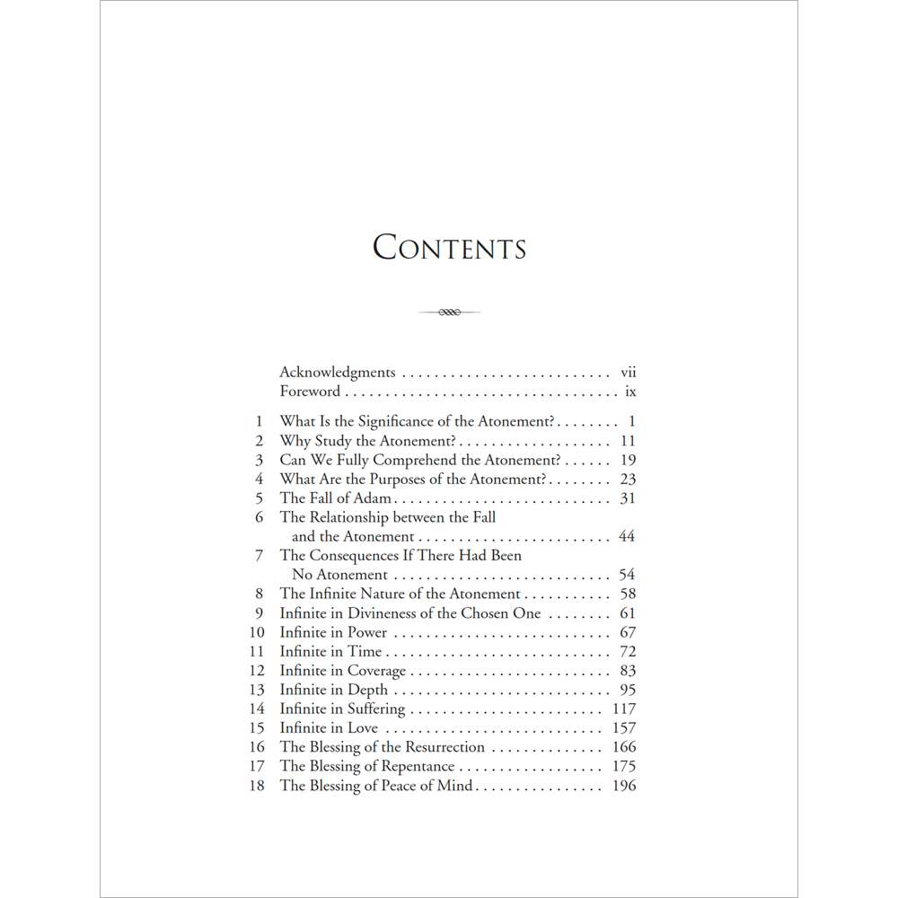 The Infinite Atonement, Journal Edition 3
