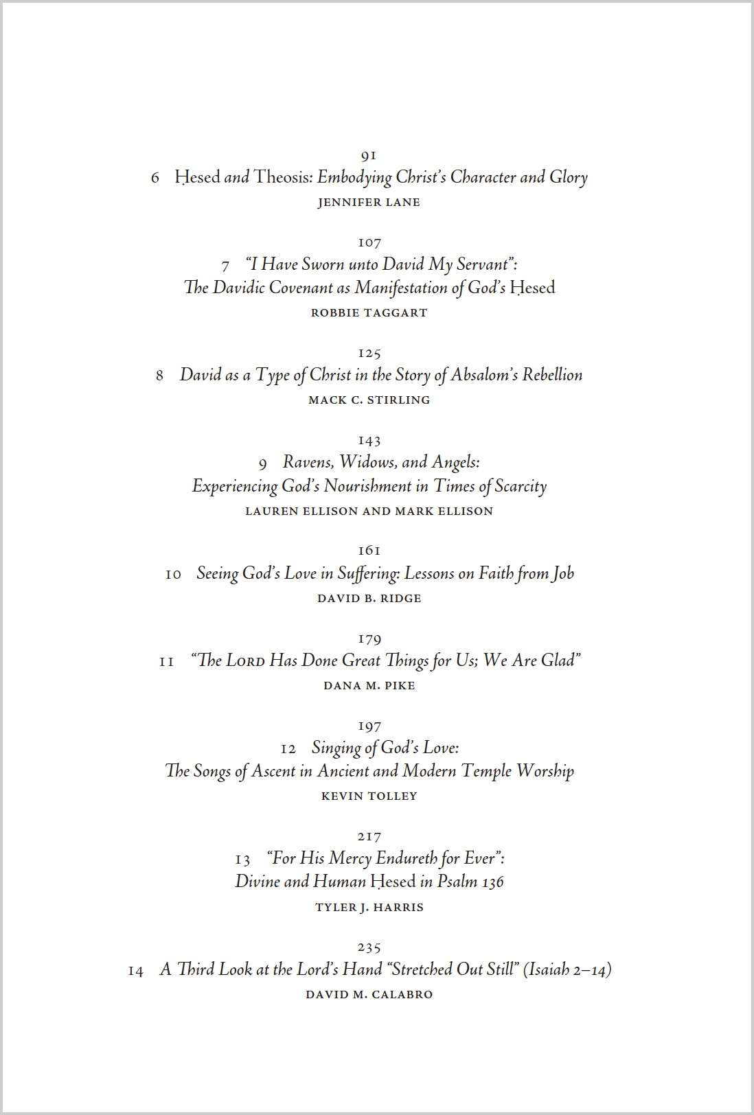 Tender Mercies and Loving-Kindness, , large image number 2