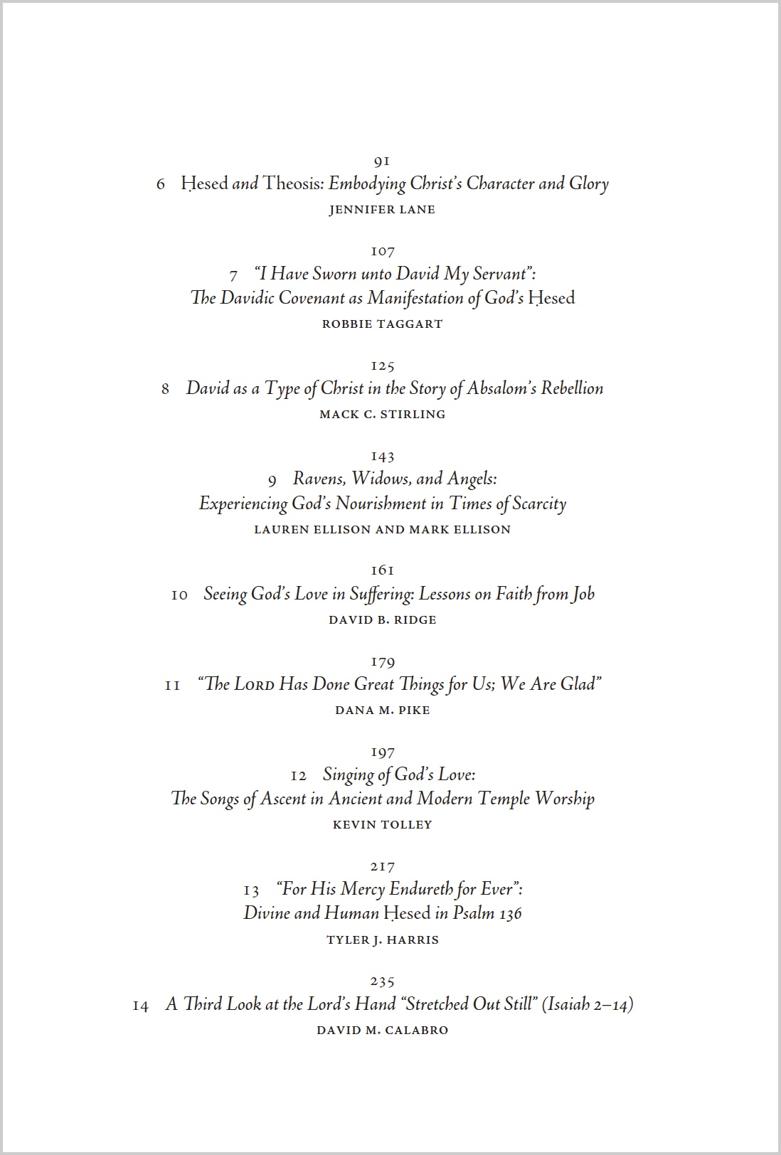 Tender Mercies and Loving-Kindness, , large image number 2