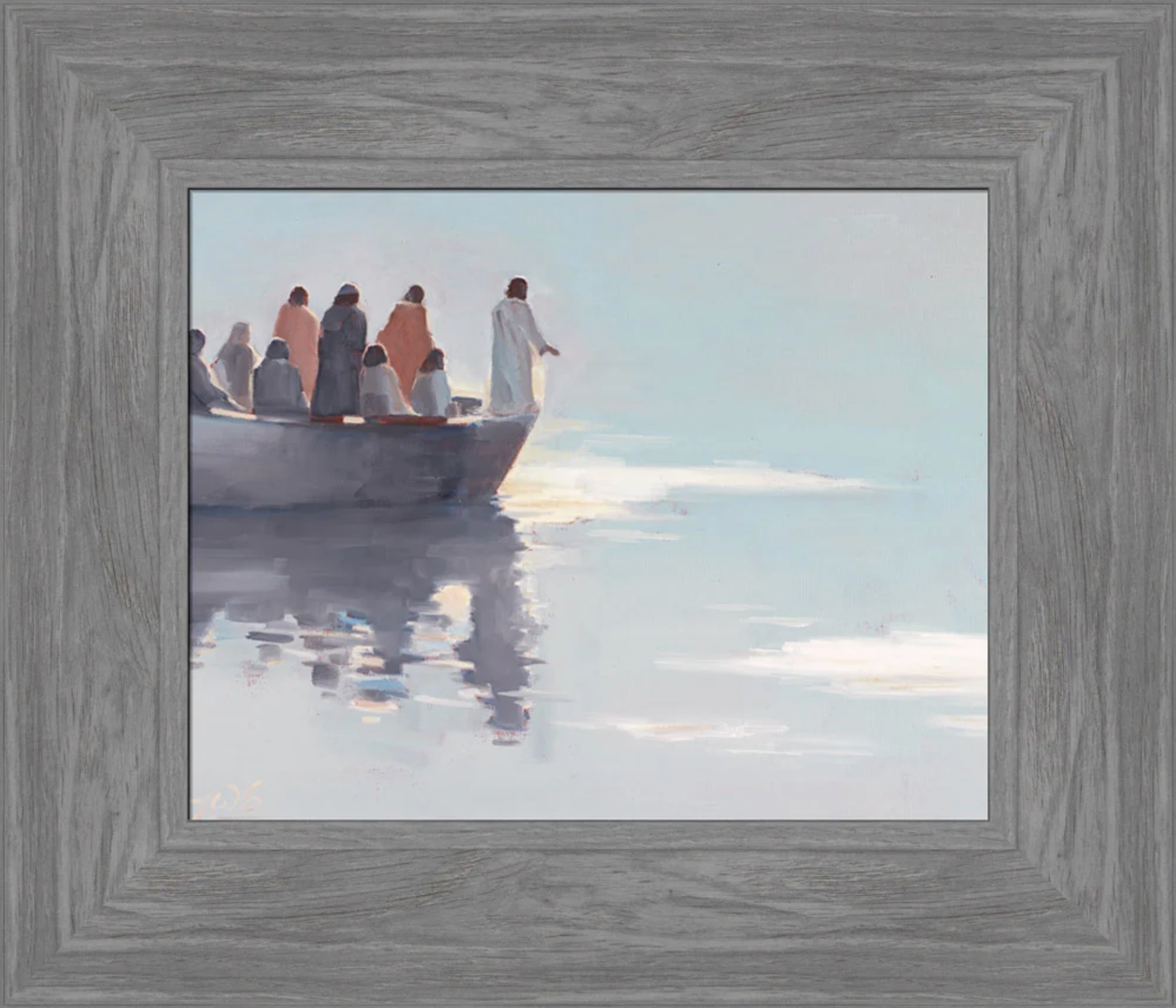 Peace Be Still (12x14 Framed Paper Print)