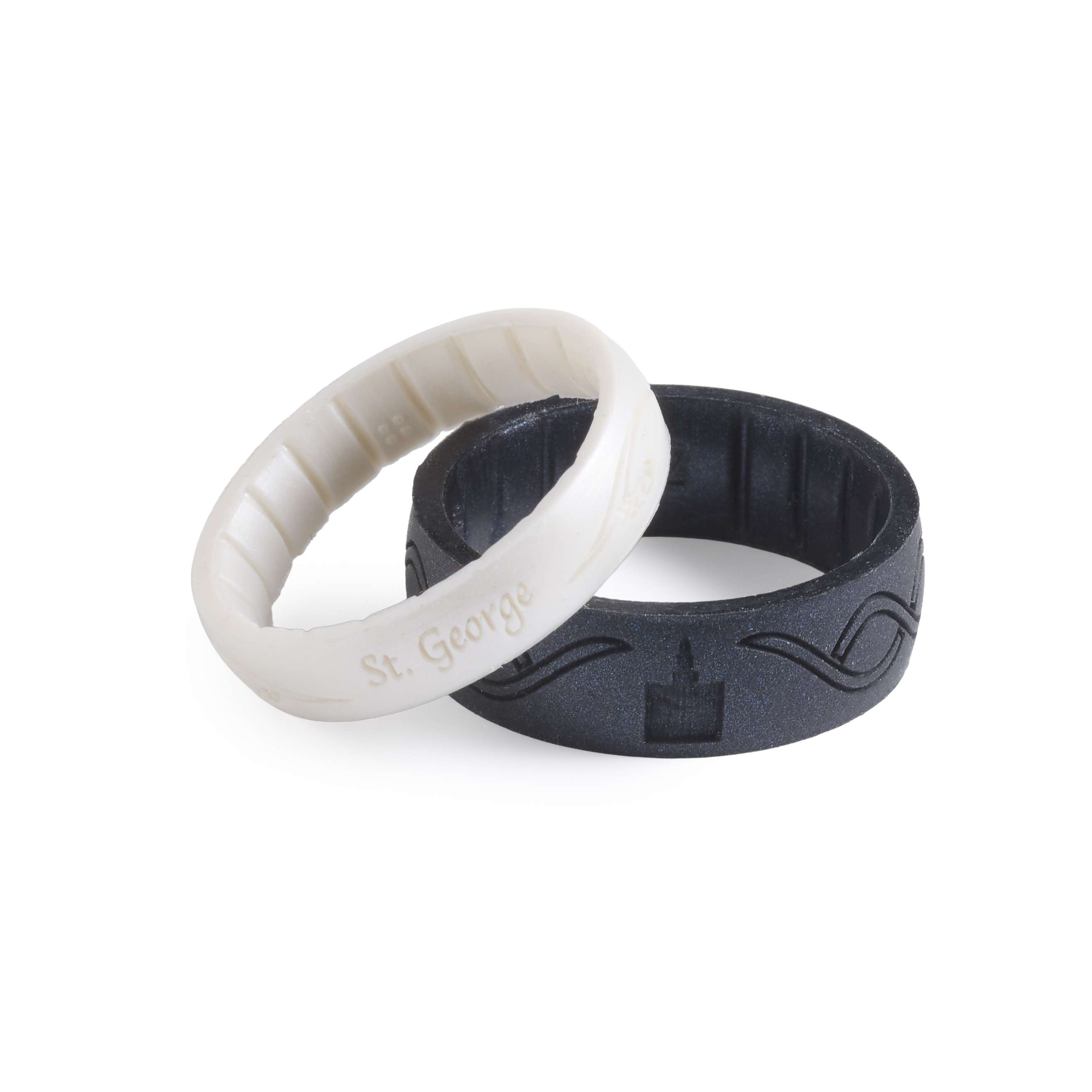 St. George Temple Silicone Ring, , large image number 2