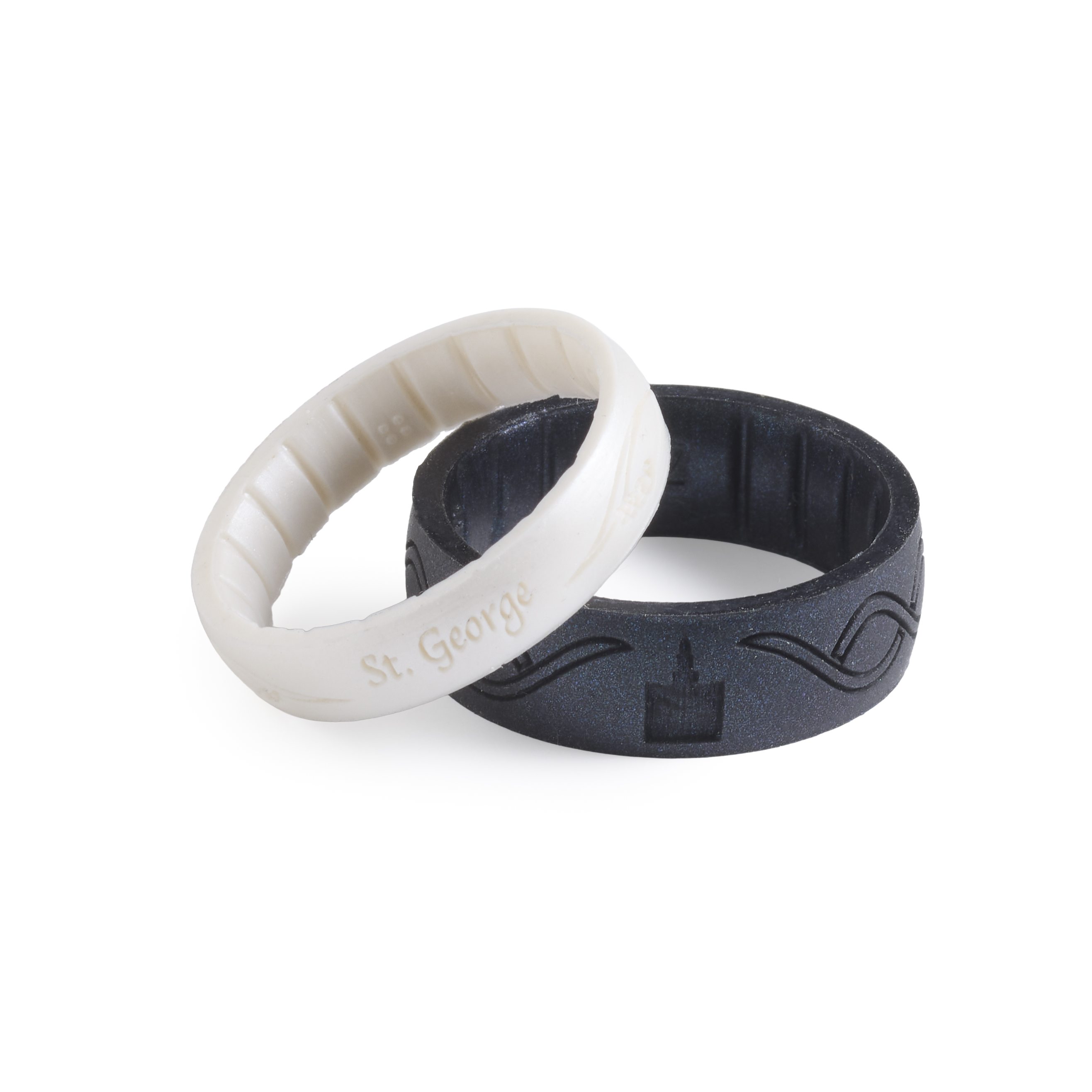 St. George Temple Silicone Ring, , large image number 2