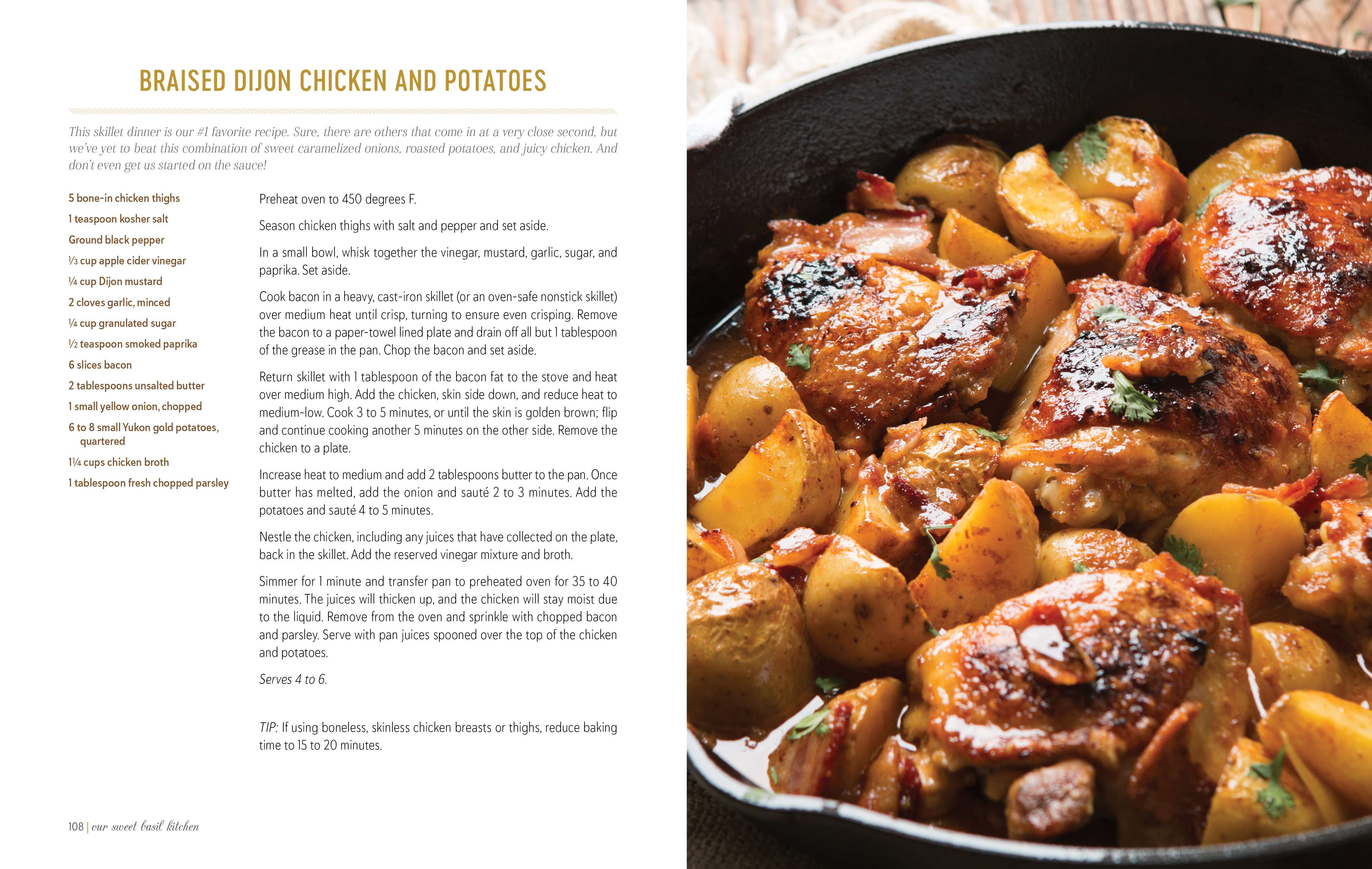 Our Sweet Basil Kitchen Cookbook, , large image number 3