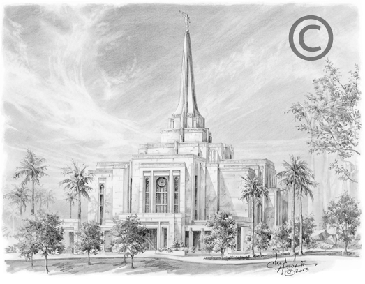 Gilbert Arizona Temple Recommend Holder, , large