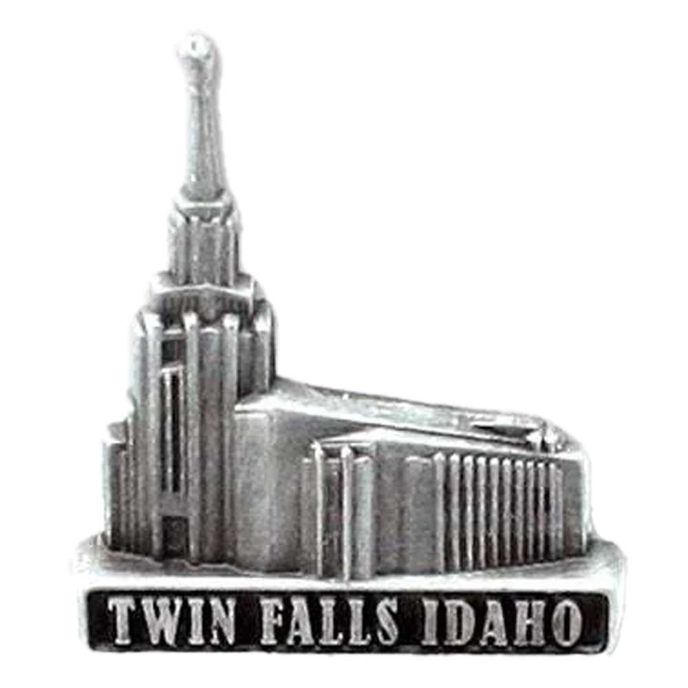 Twin Falls Temple Pin, , large