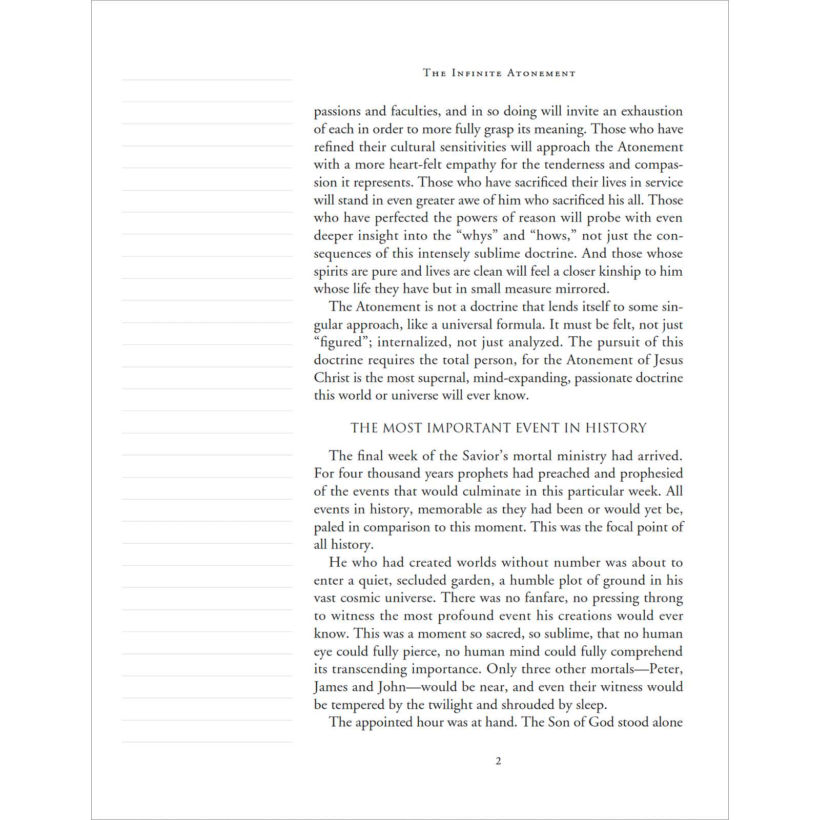 The Infinite Atonement, Journal Edition, , large image number 4