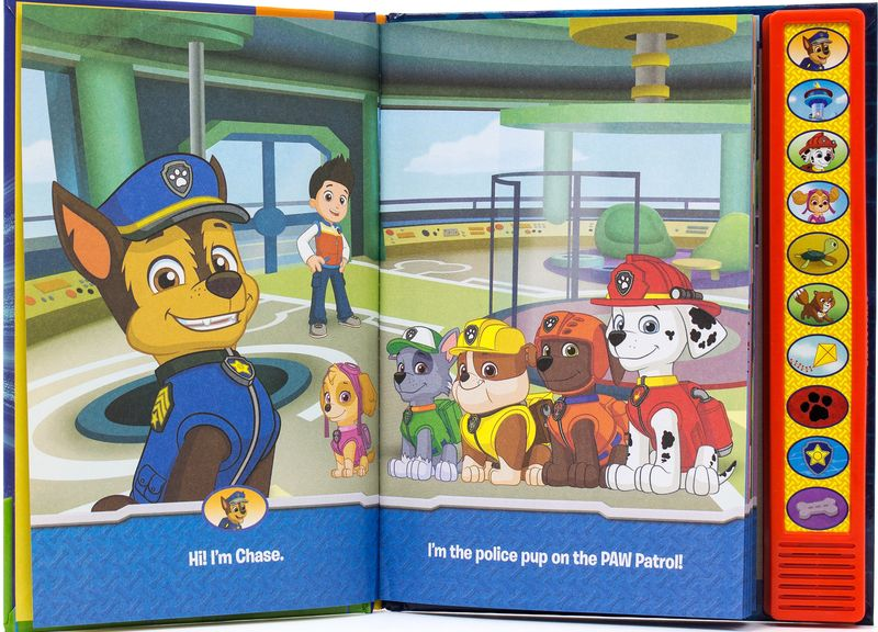 I'm Ready to Read with Chase Sound Book (Paw Patrol), , large image number 2