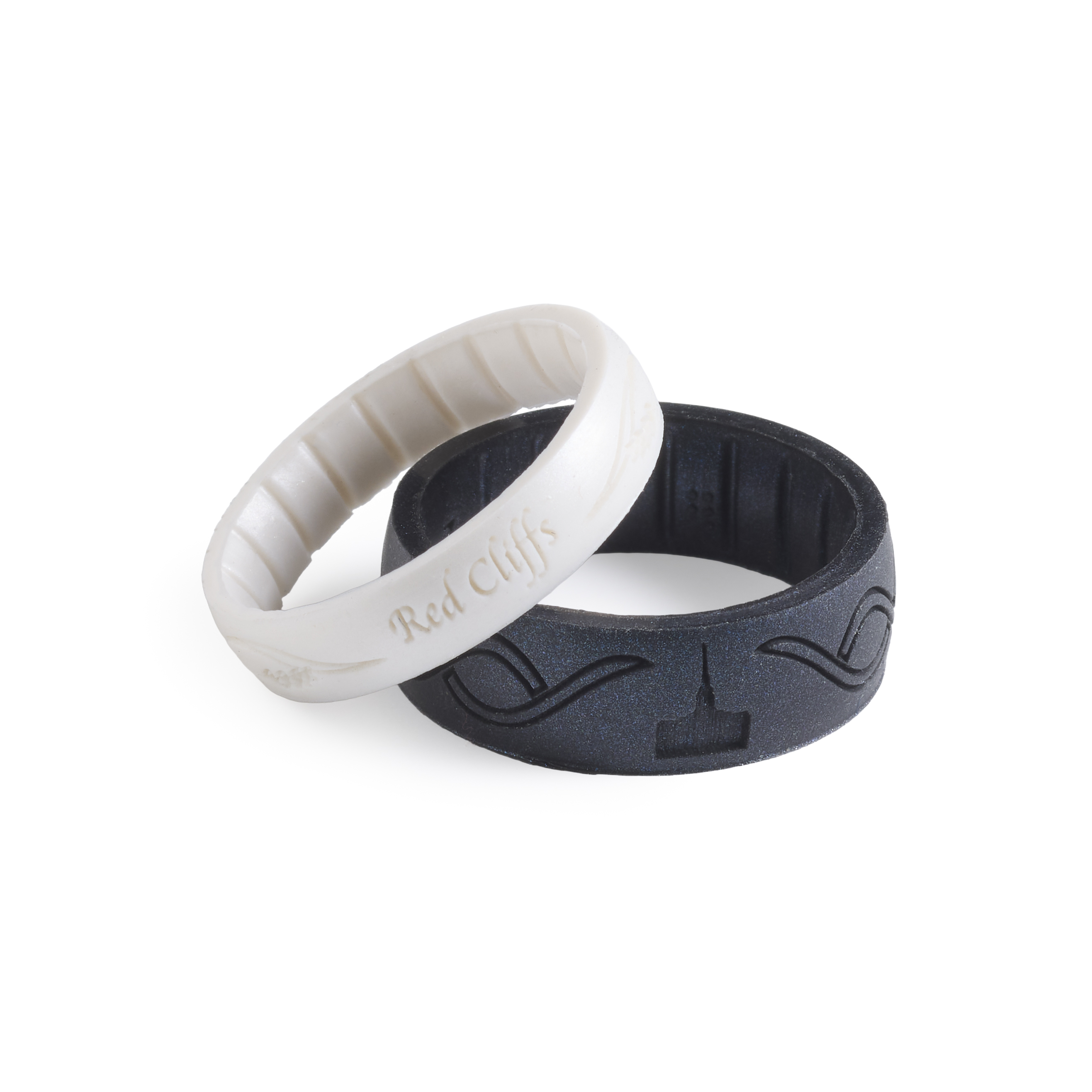 Red Cliffs Temple Silicone Ring, , large image number 2