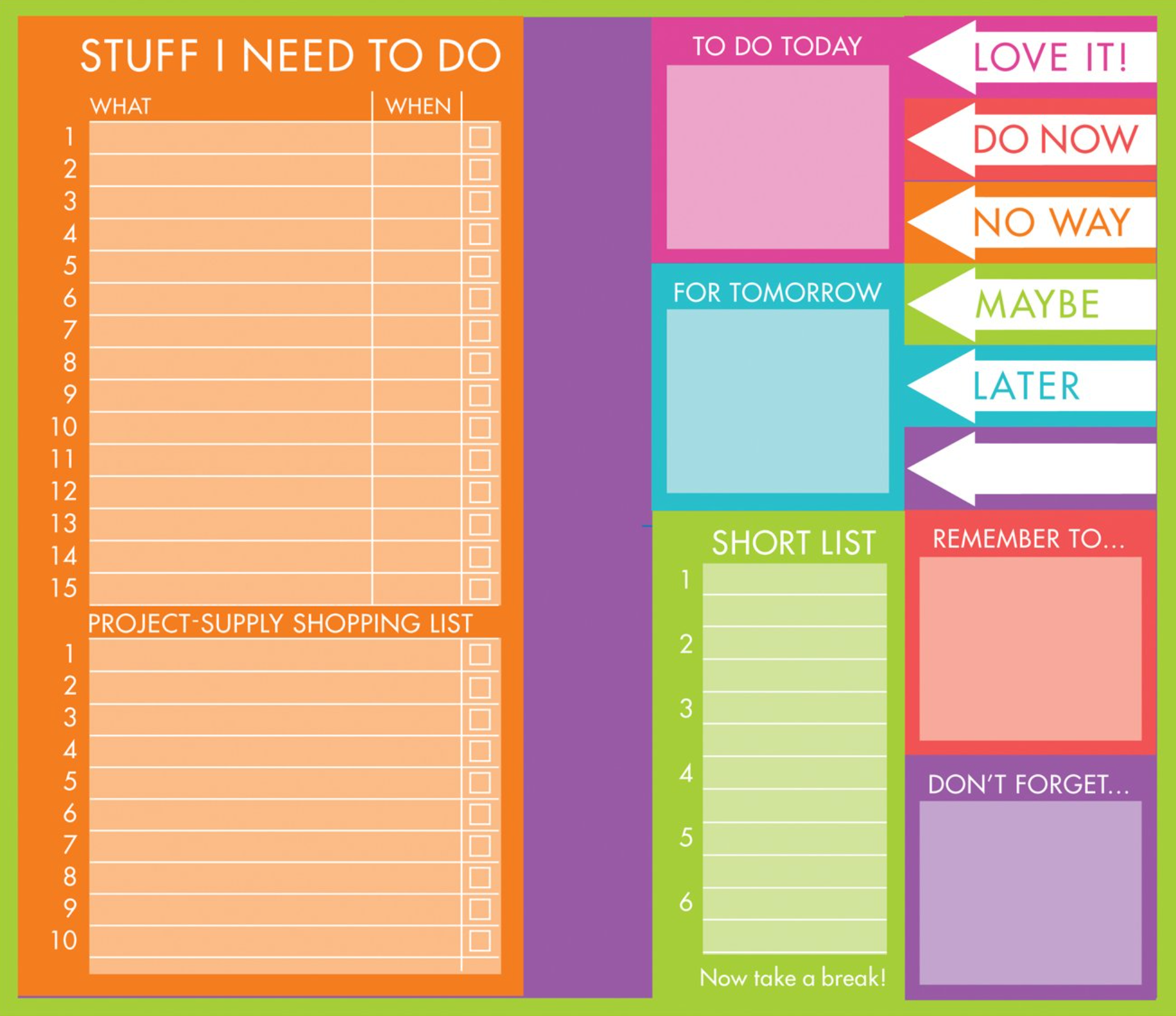 Stuff I Need to Do, , large