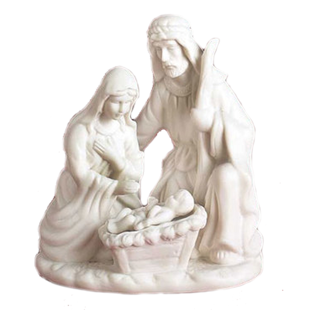 Holy Family Porcelain Nativity Figurine